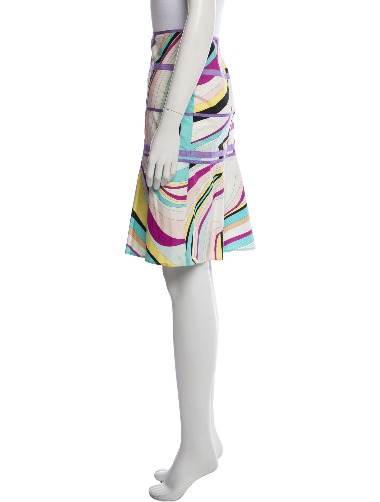Emilio Pucci Vintage Knee-Length Skirt