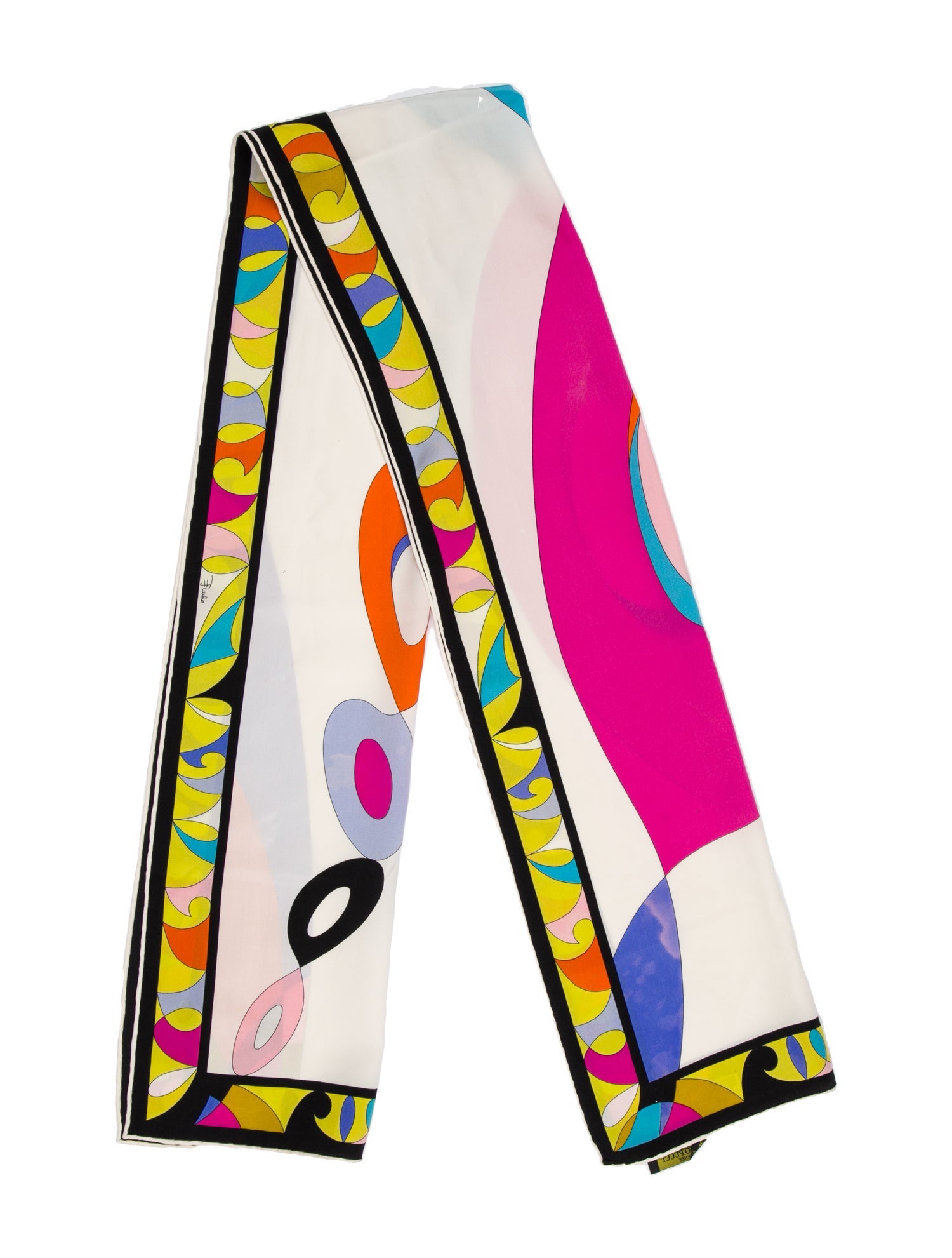Emilio Pucci Silk Printed Scarf