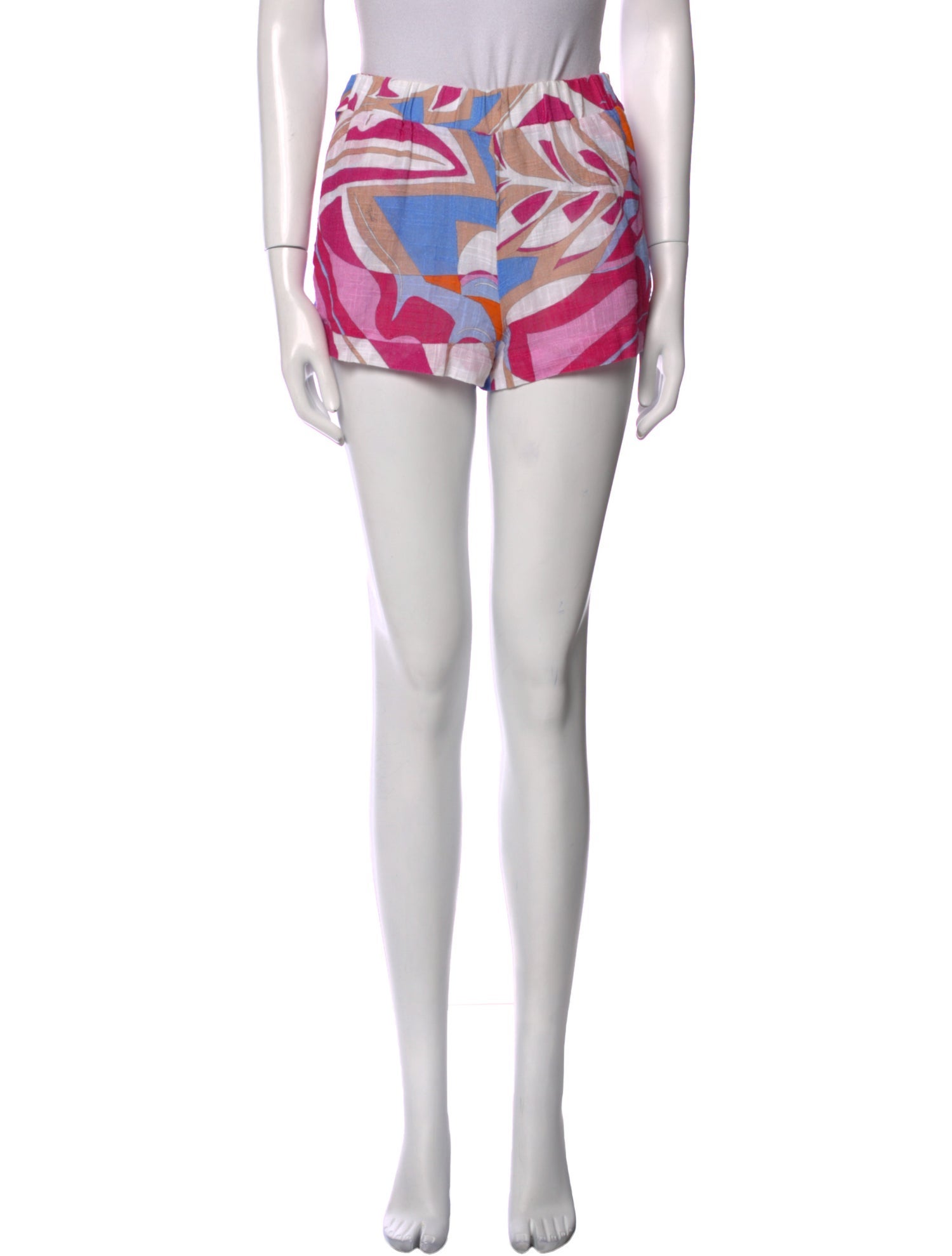 Emilio Pucci Printed Mini Shorts