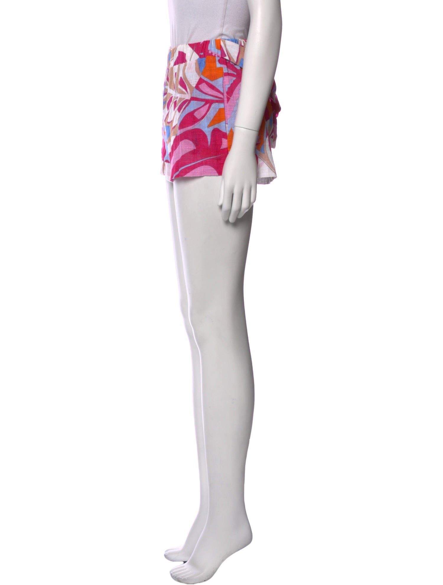 Emilio Pucci Printed Mini Shorts