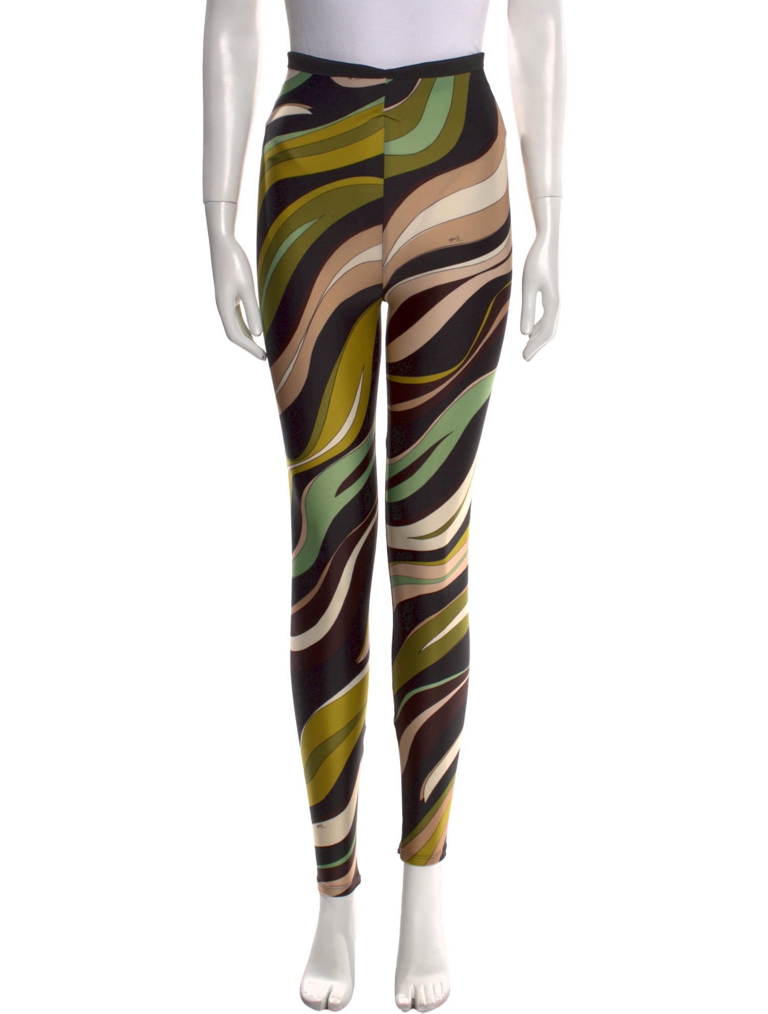 Emilio Pucci Printed Skinny Leg Pants