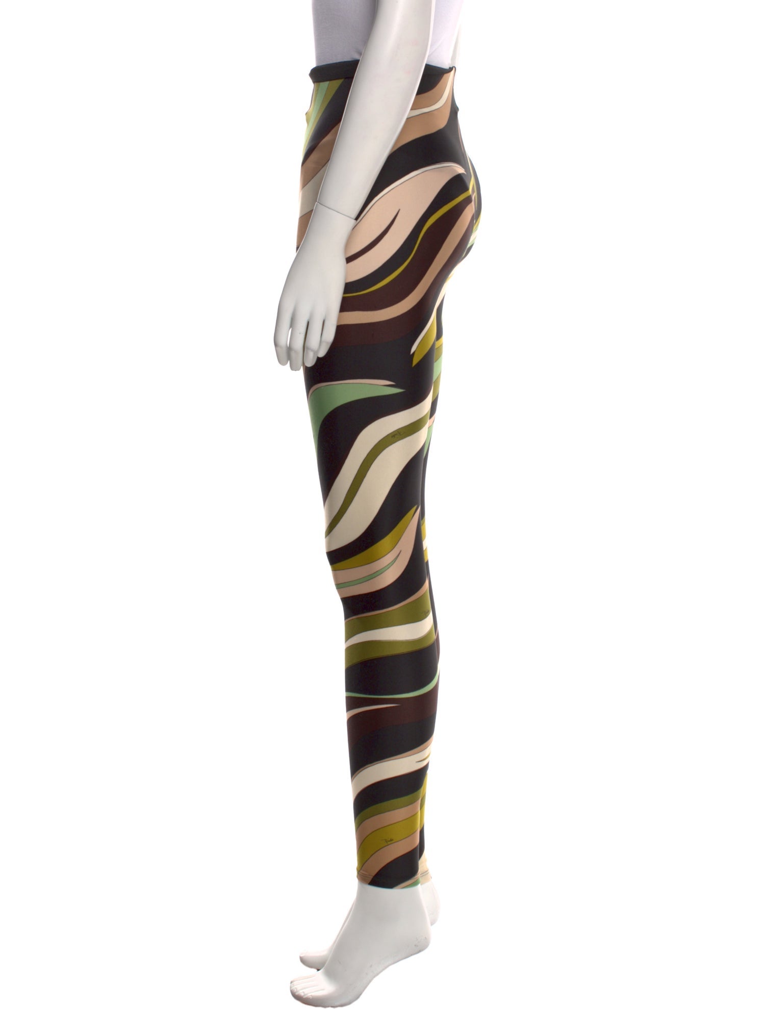 Emilio Pucci Printed Skinny Leg Pants