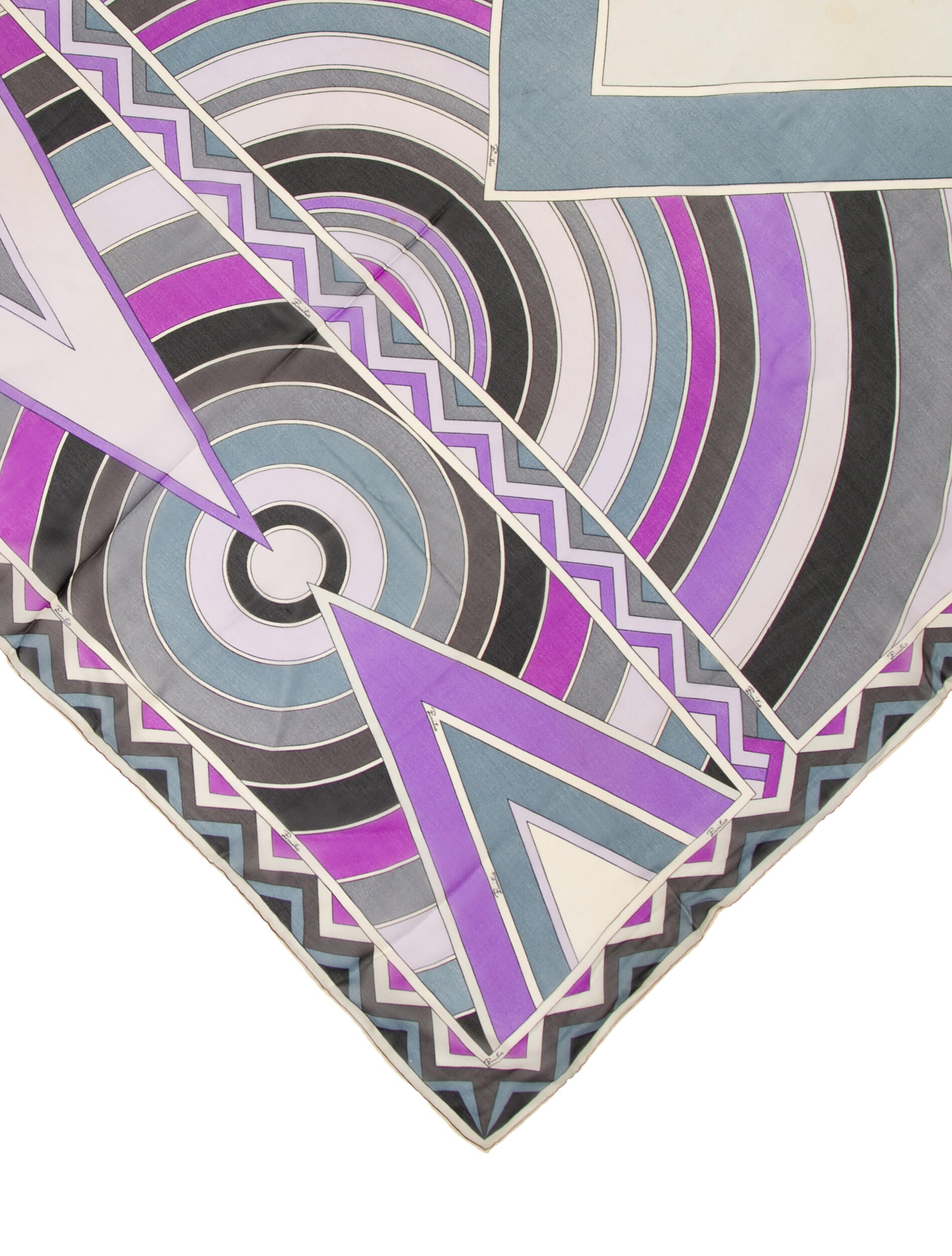 Emilio Pucci Silk Printed Scarf