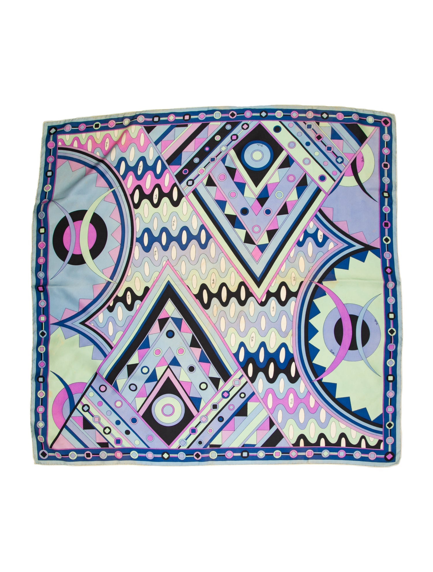 Emilio Pucci Silk Printed Scarf