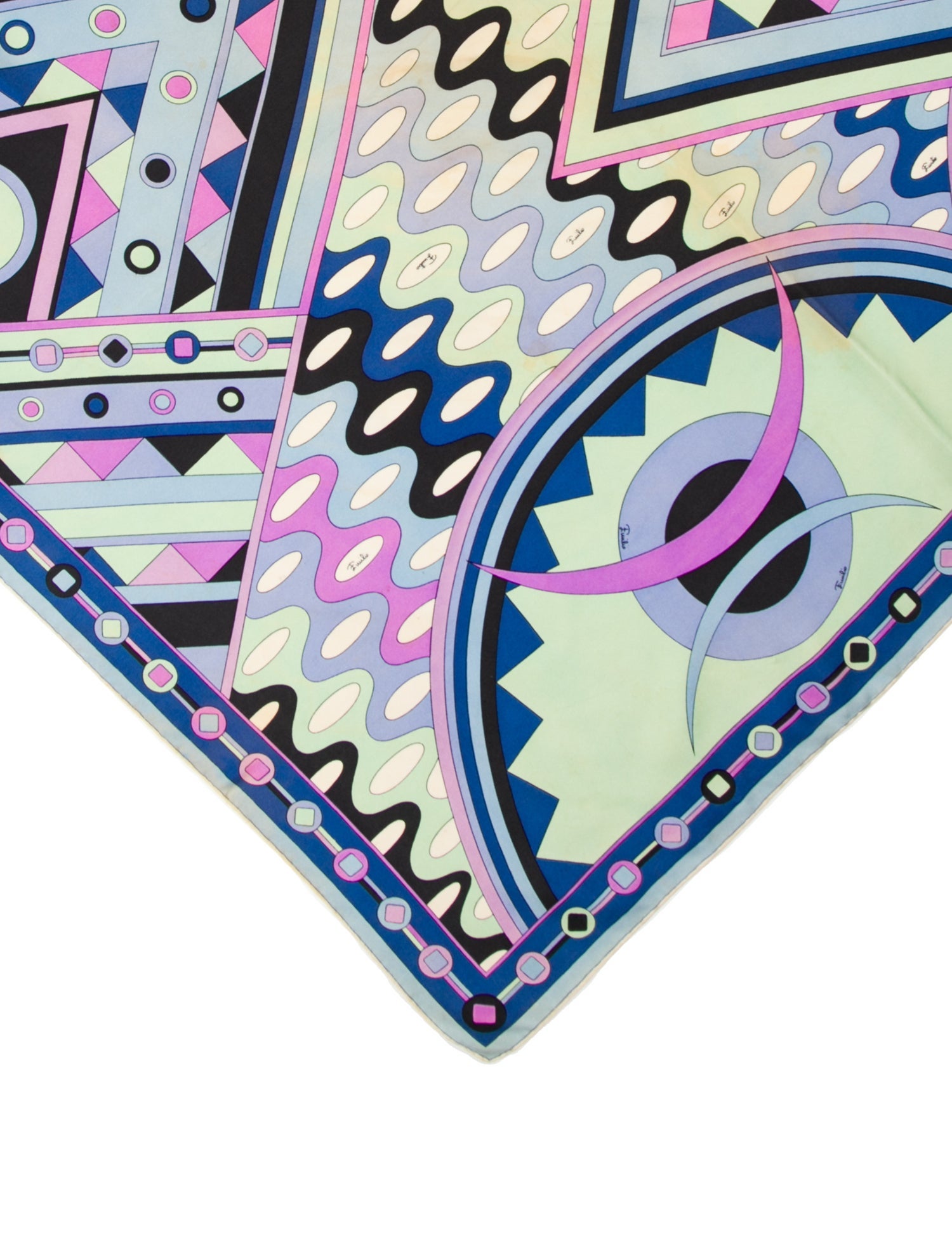 Emilio Pucci Silk Printed Scarf