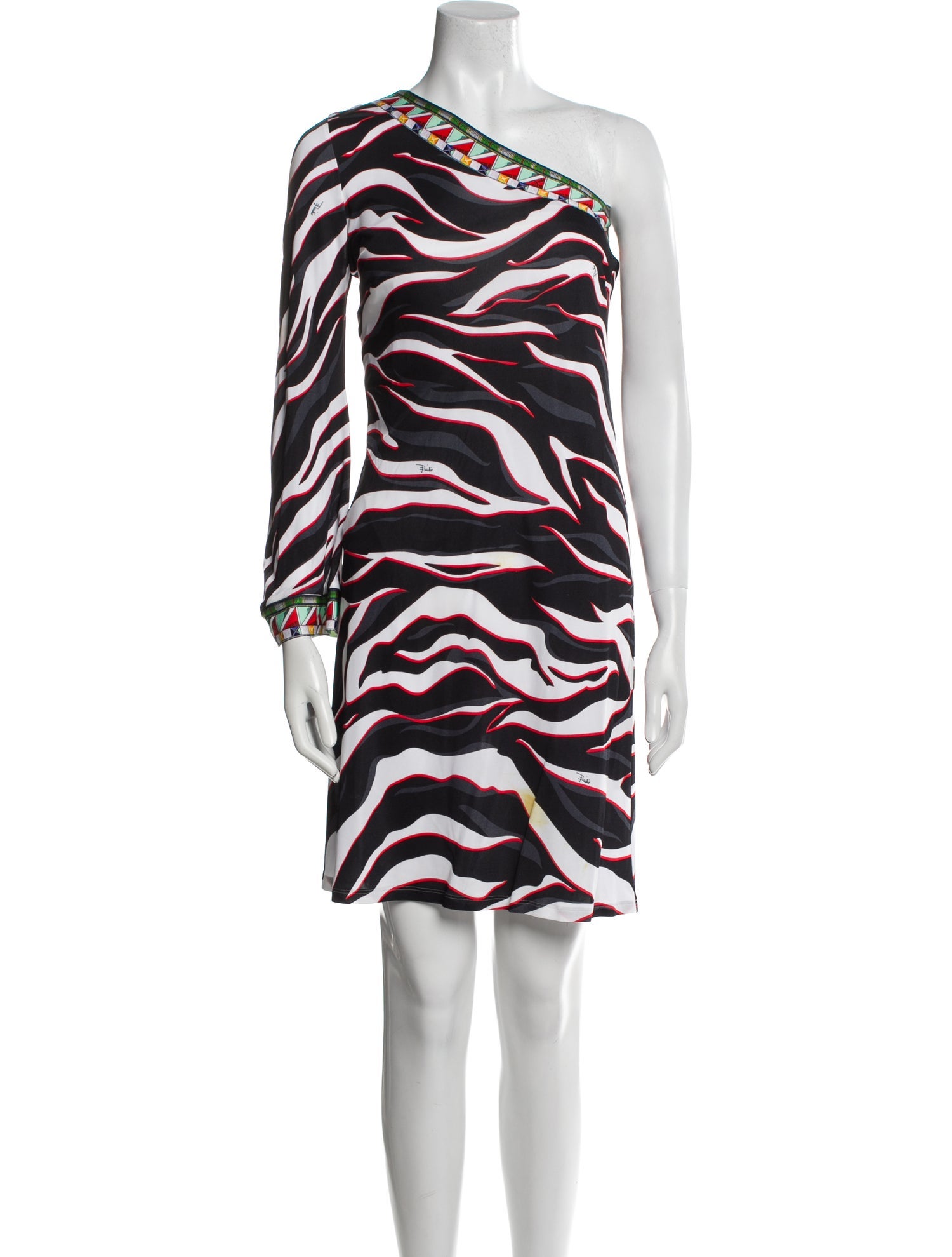 Emilio Pucci Animal Print Mini Dress