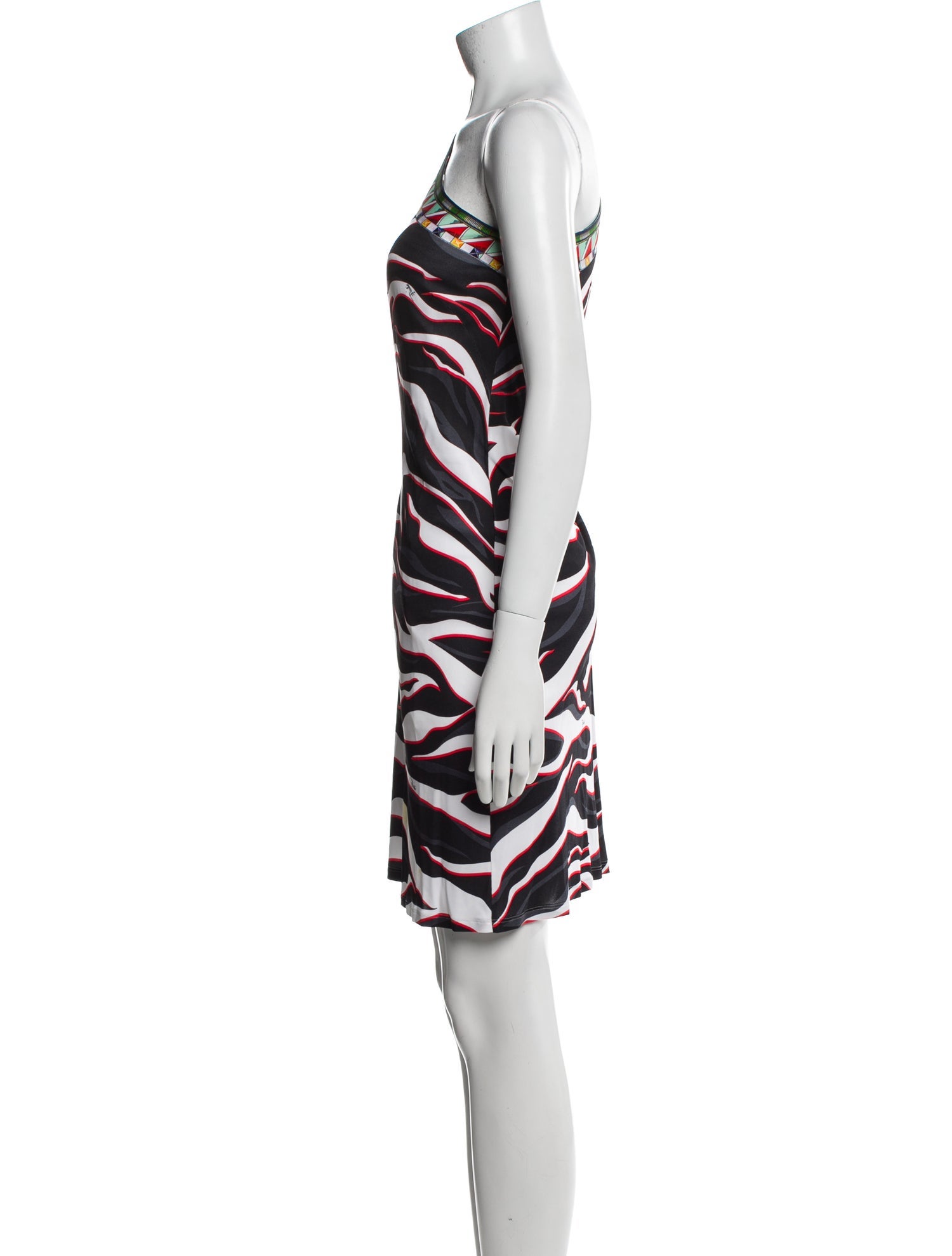 Emilio Pucci Animal Print Mini Dress