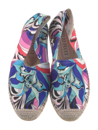 Emilio Pucci Printed Espadrilles