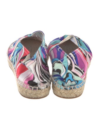 Emilio Pucci Printed Espadrilles