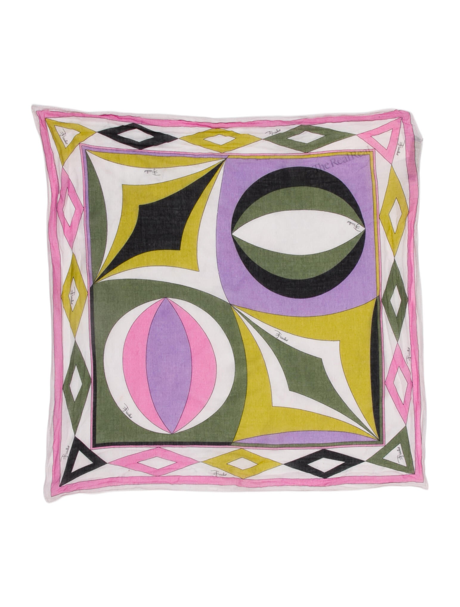 Emilio Pucci Glitter Printed Shawl