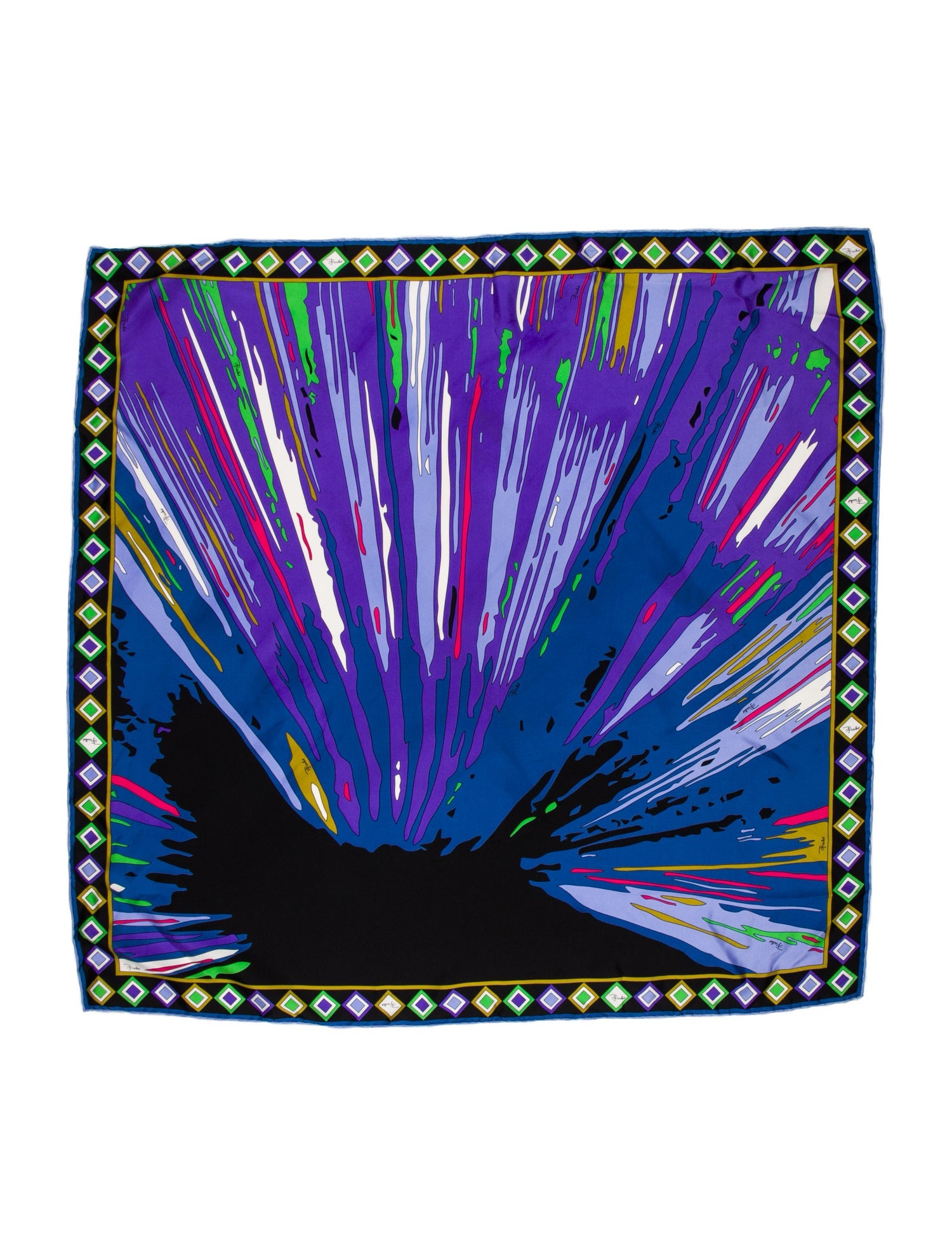 Emilio Pucci Silk Printed Scarf