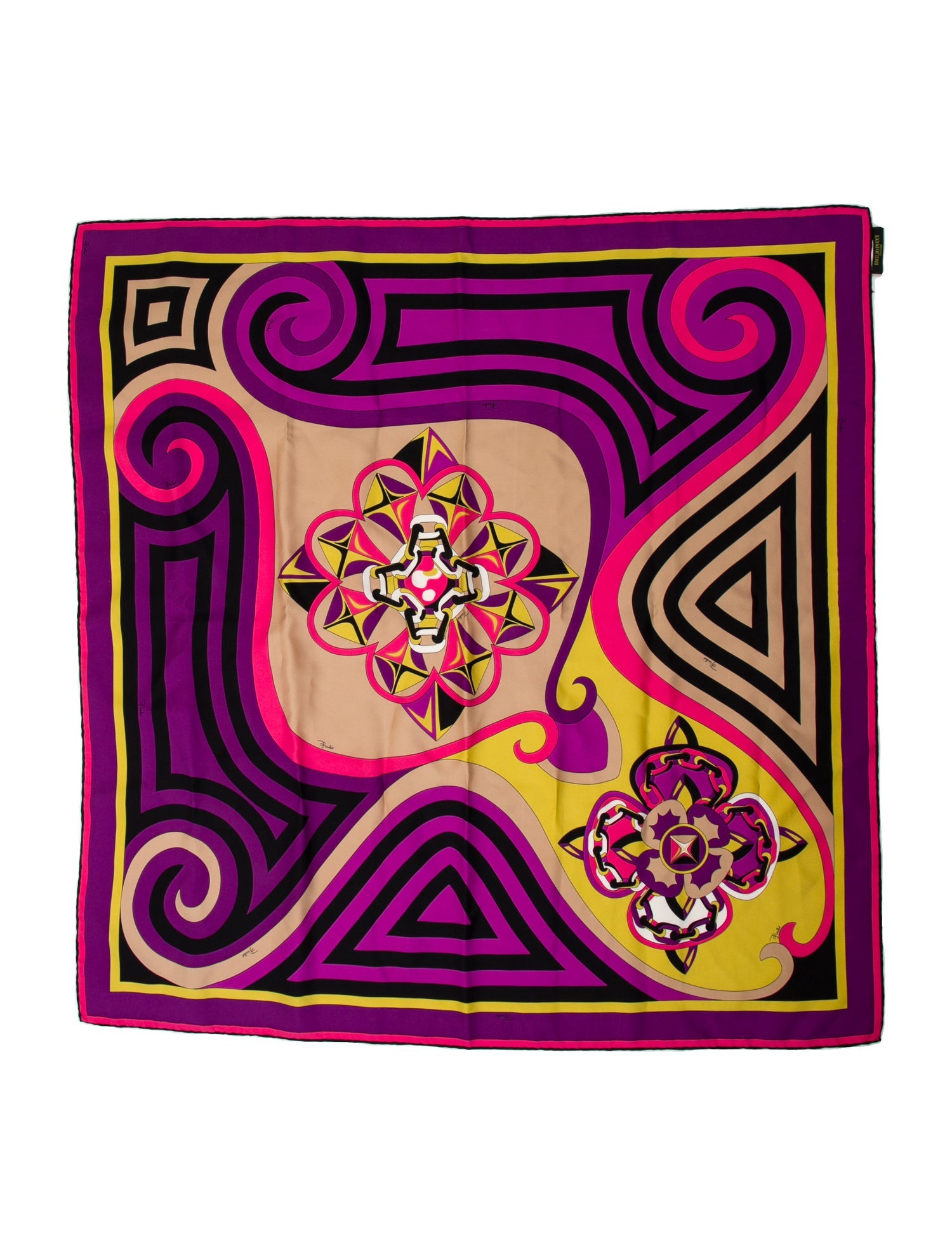 Emilio Pucci Silk Printed Scarf