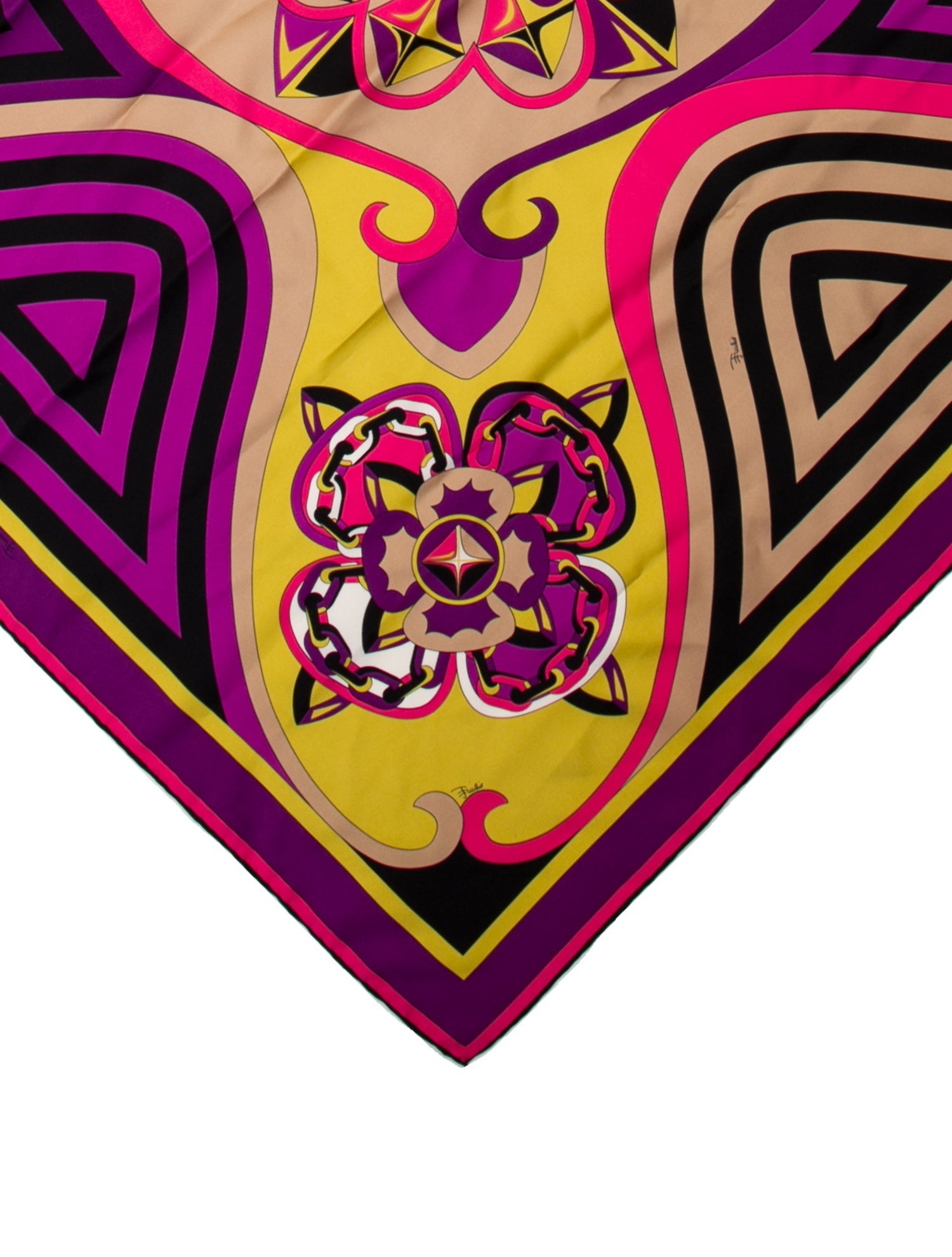Emilio Pucci Silk Printed Scarf