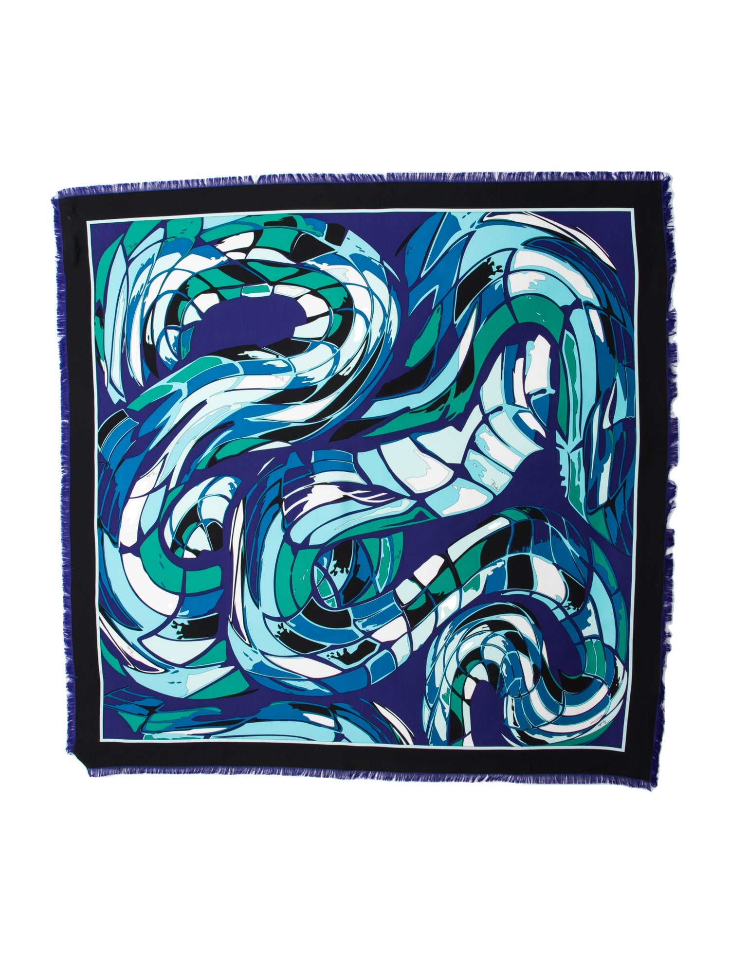Emilio Pucci Silk Printed Scarf