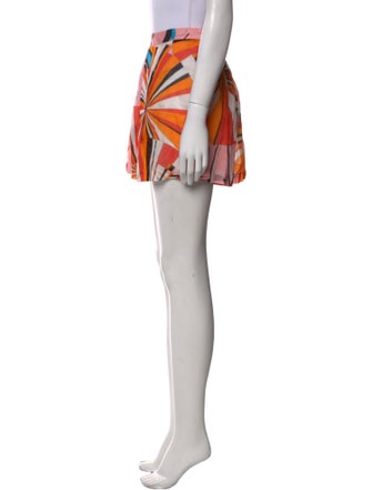 Emilio Pucci Printed Mini Shorts