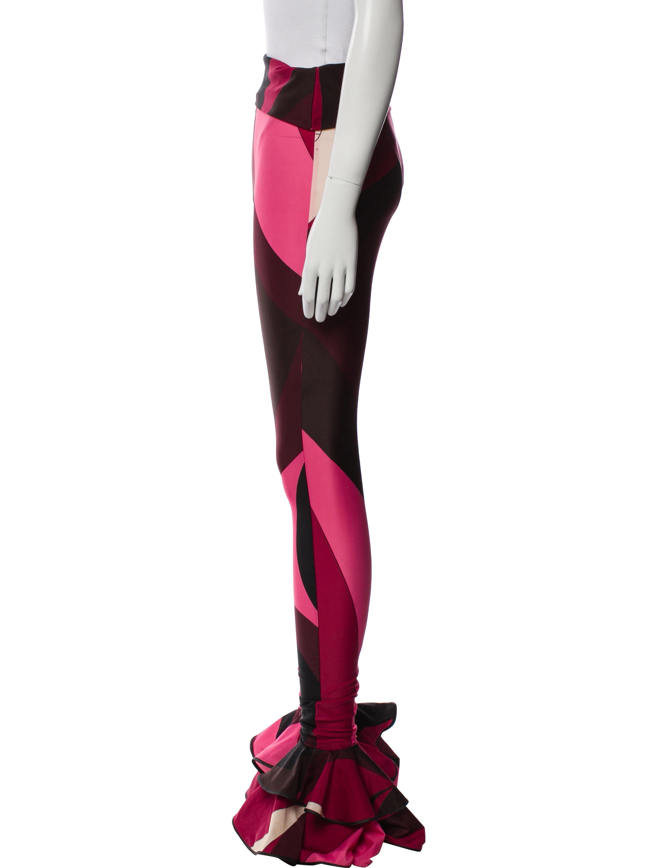 Emilio Pucci Printed Skinny Leg Pants