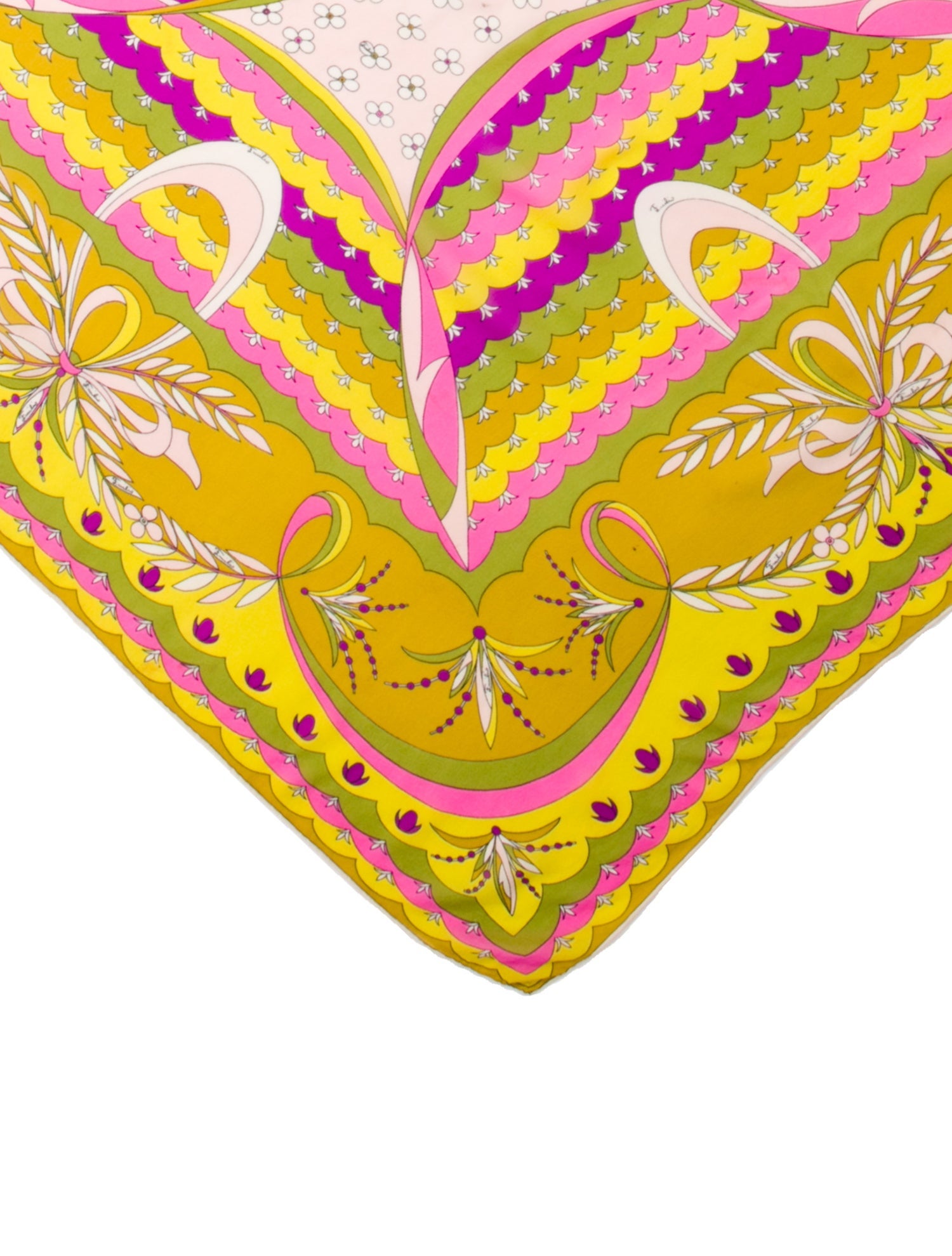 Emilio Pucci Silk Printed Scarf