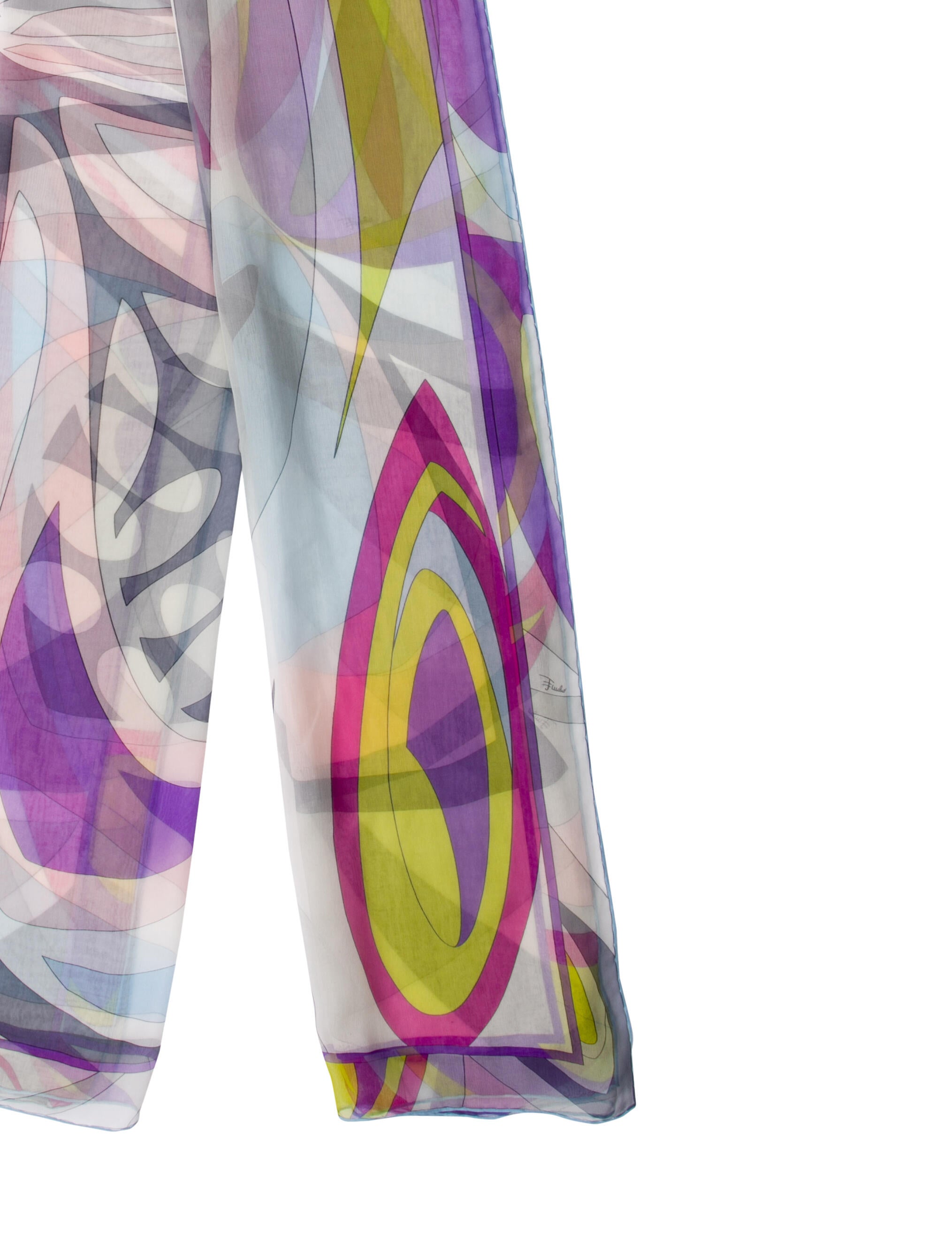 Emilio Pucci Silk Printed Scarf