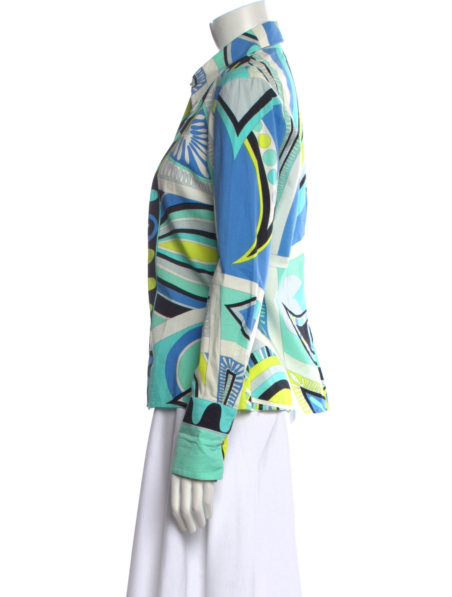 Emilio Pucci Vintage 1990's Button-Up Top