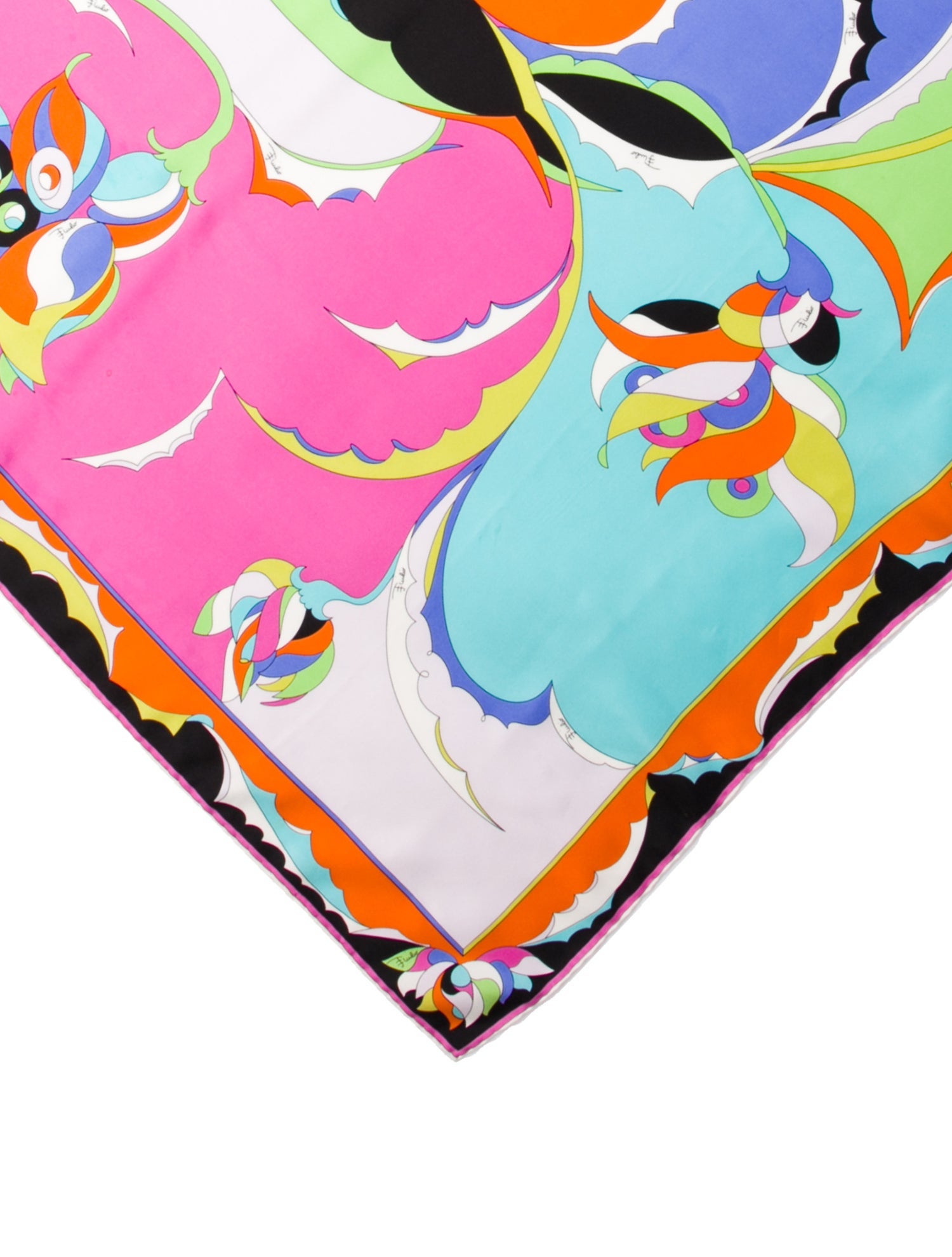 Emilio Pucci Silk Printed Scarf