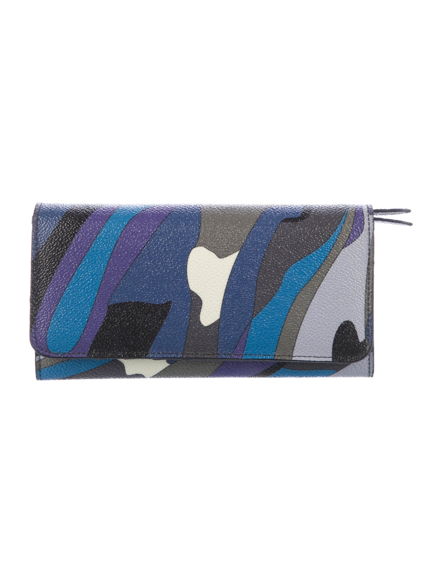 Emilio Pucci Leather Printed Wallet