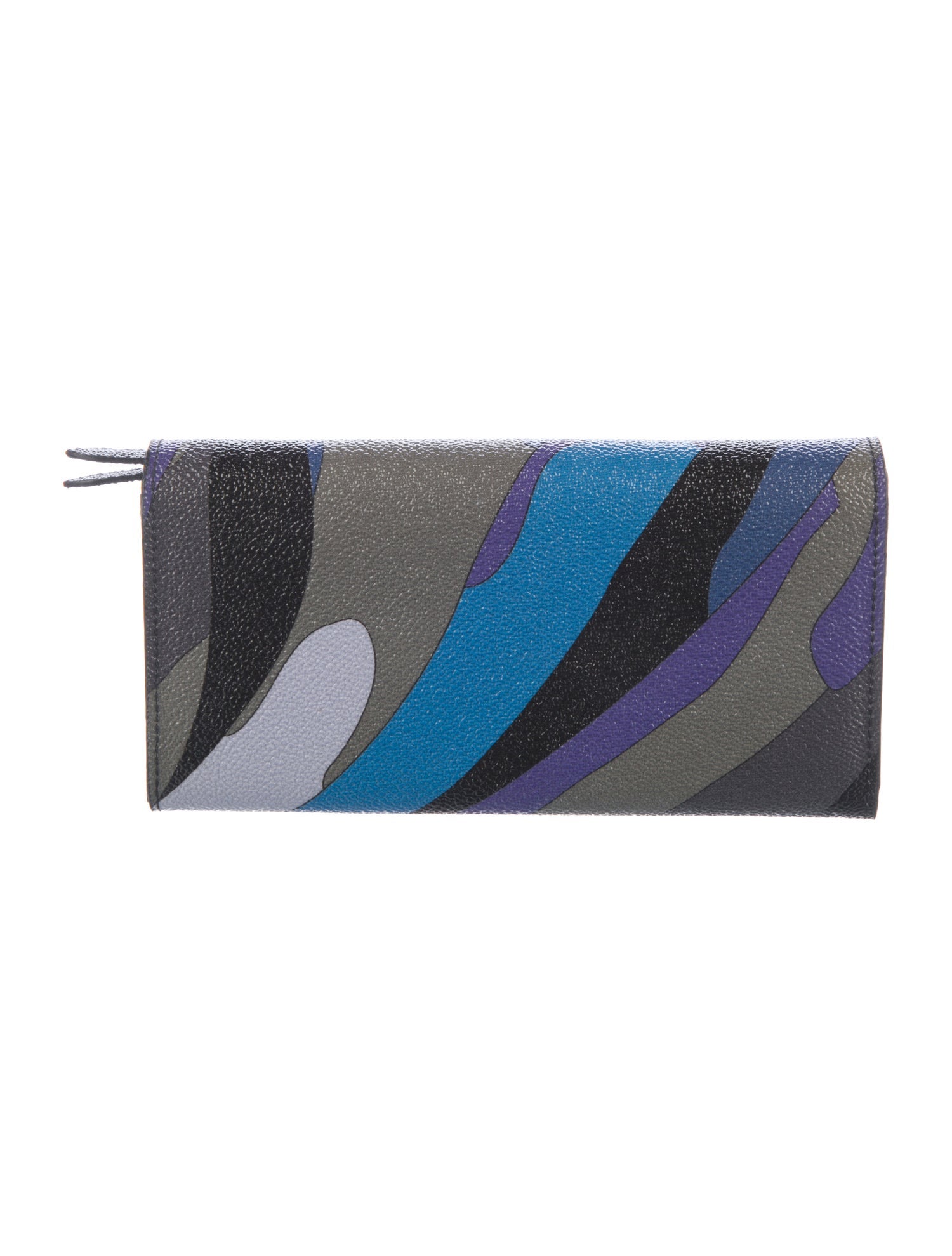 Emilio Pucci Leather Printed Wallet