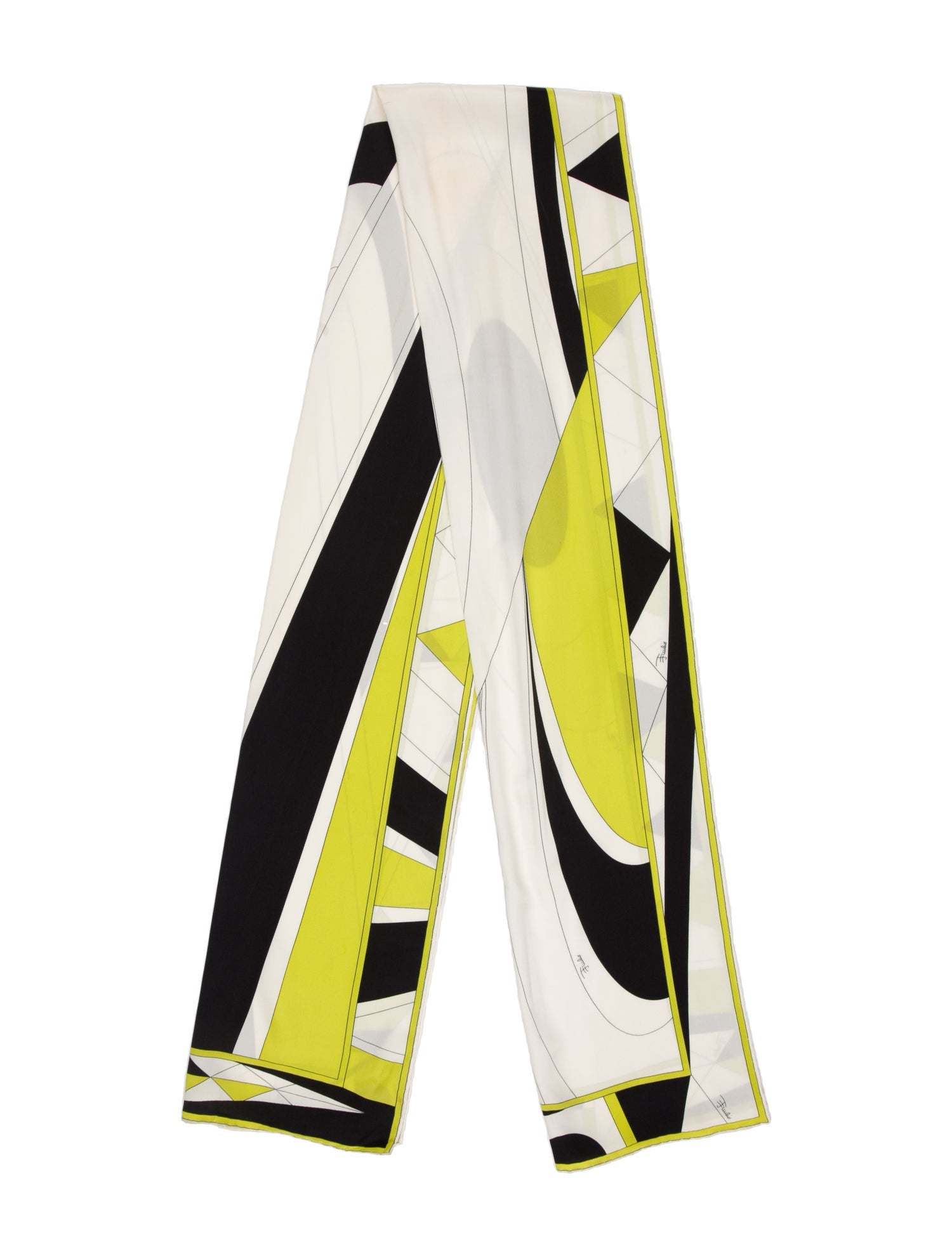 Emilio Pucci Silk Printed Scarf