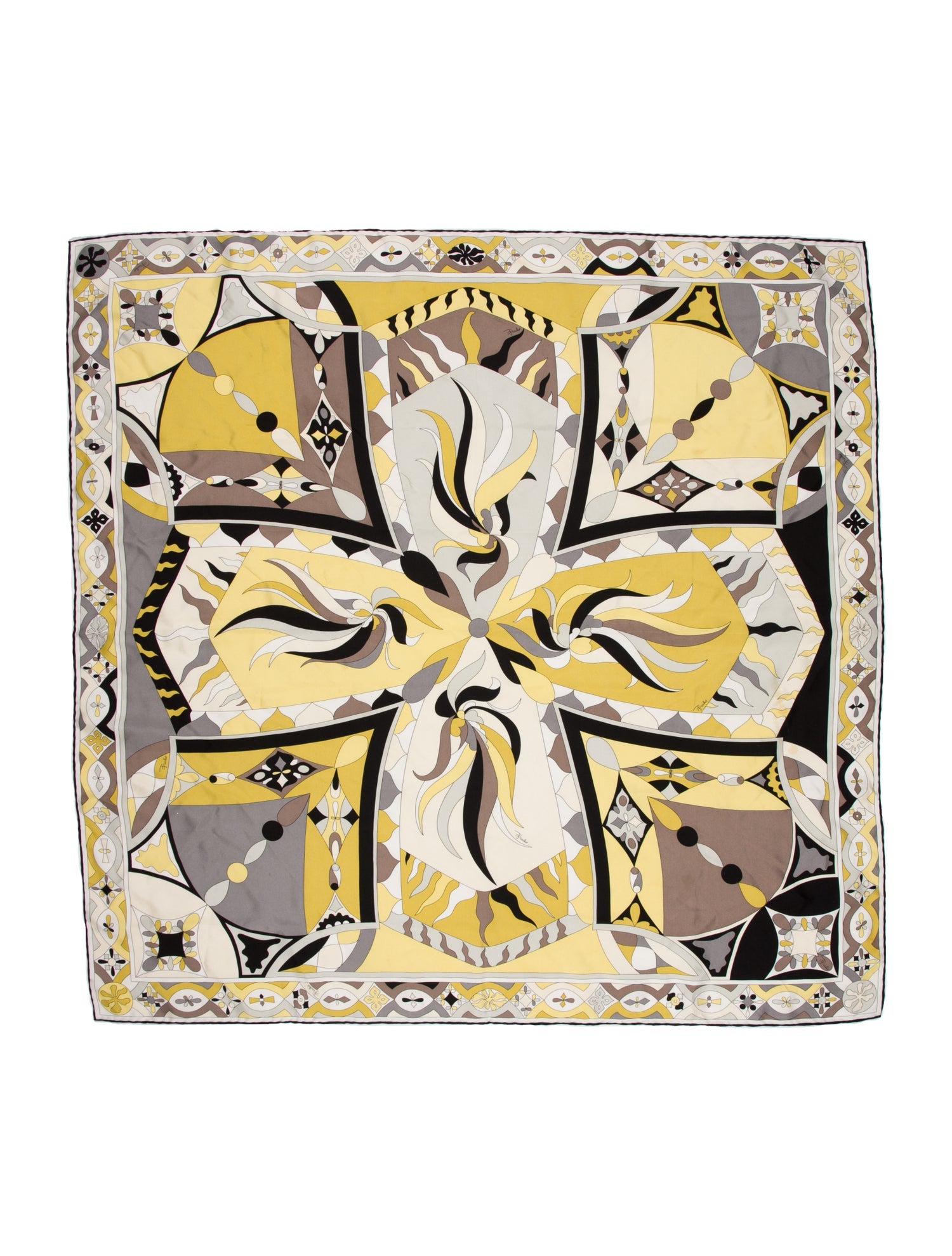Emilio Pucci Silk Printed Scarf