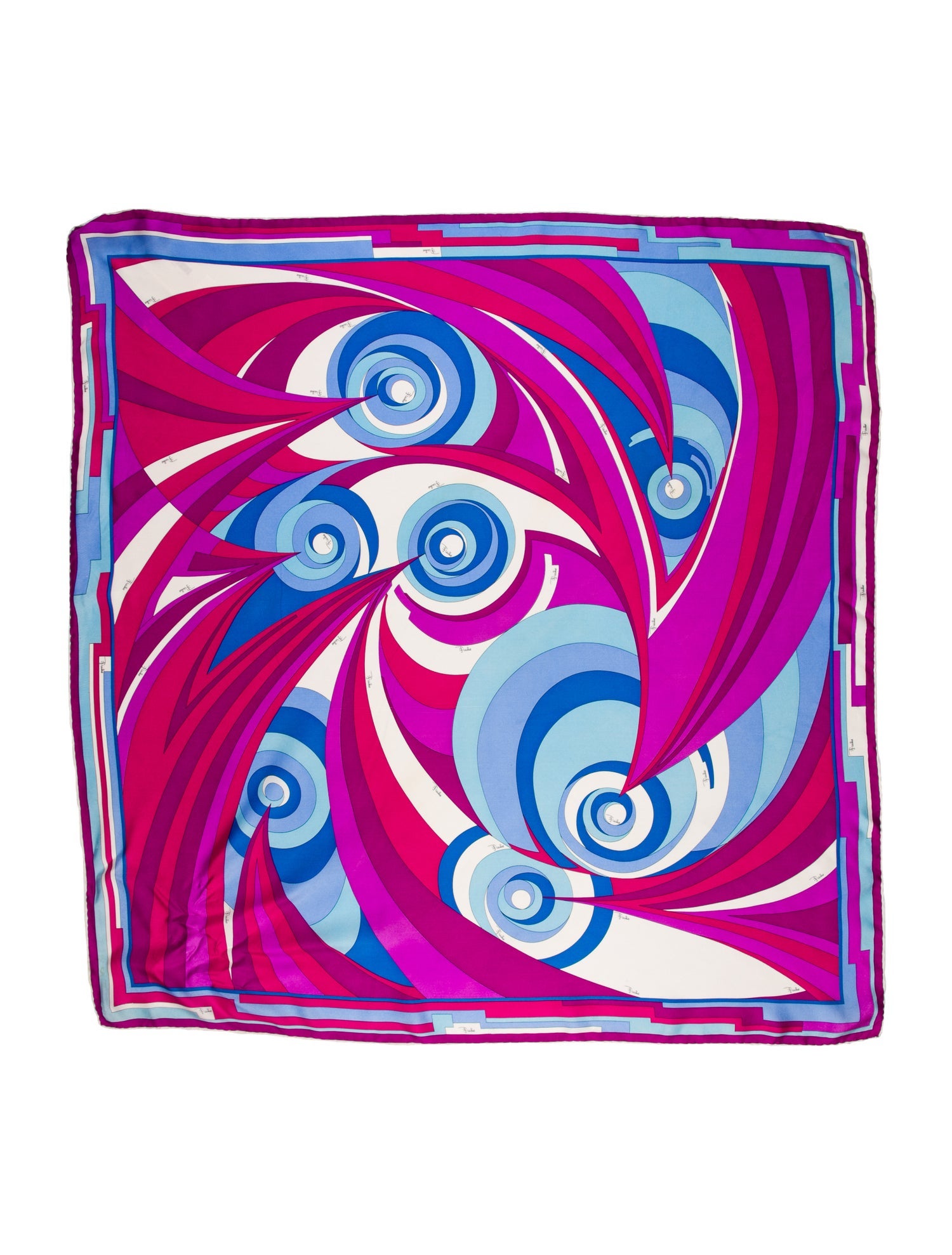 Emilio Pucci Silk Printed Scarf