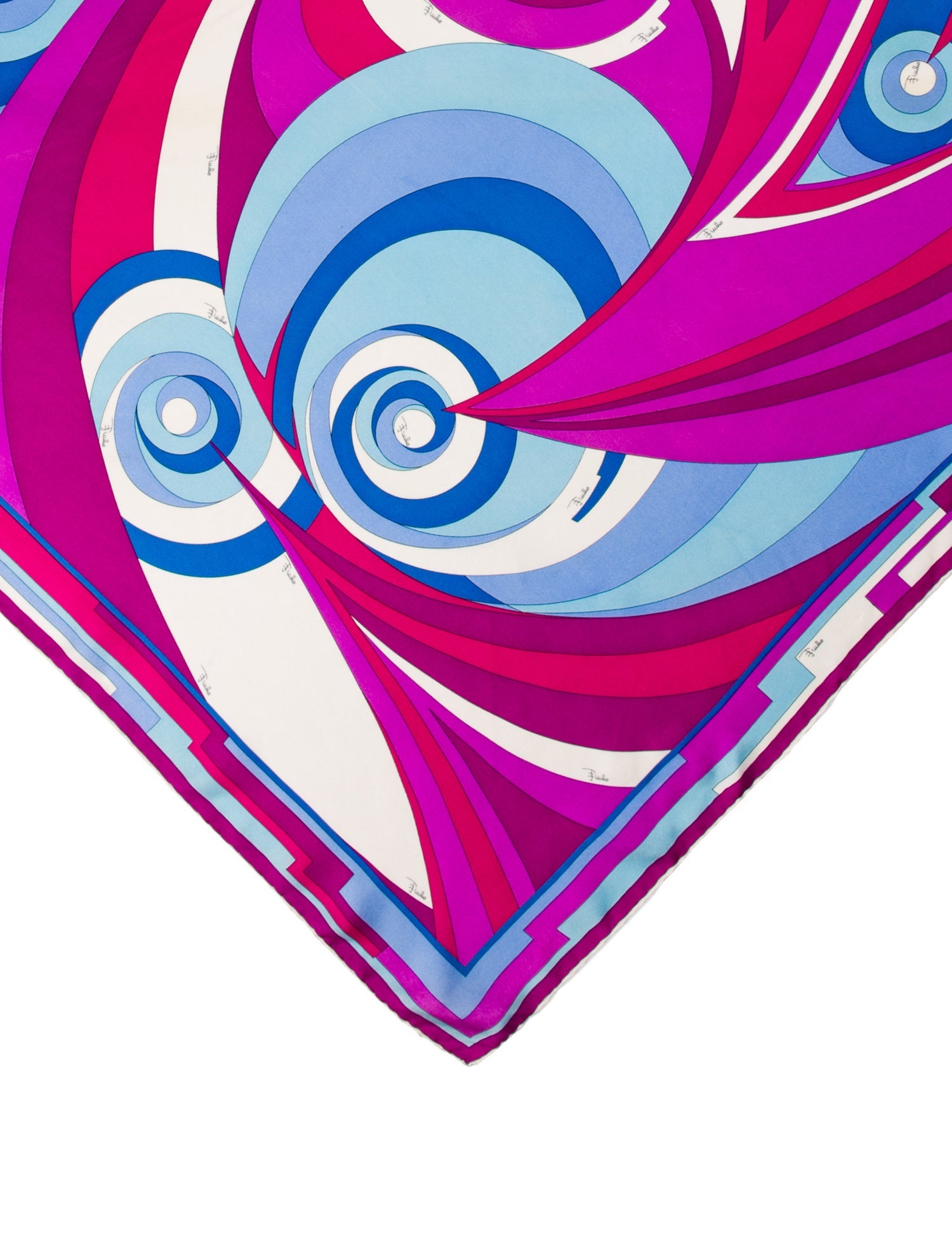 Emilio Pucci Silk Printed Scarf