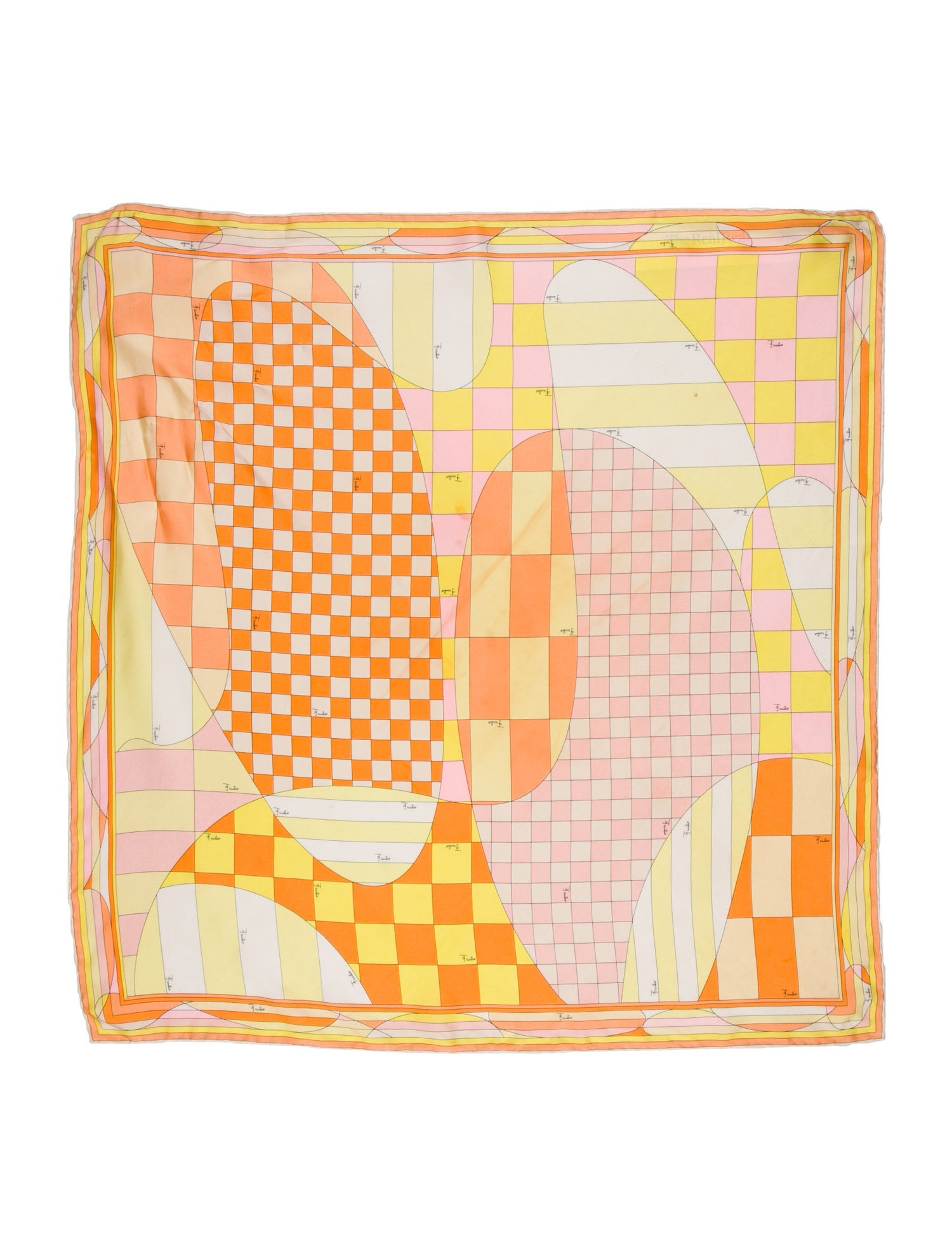 Emilio Pucci Silk Printed Scarf