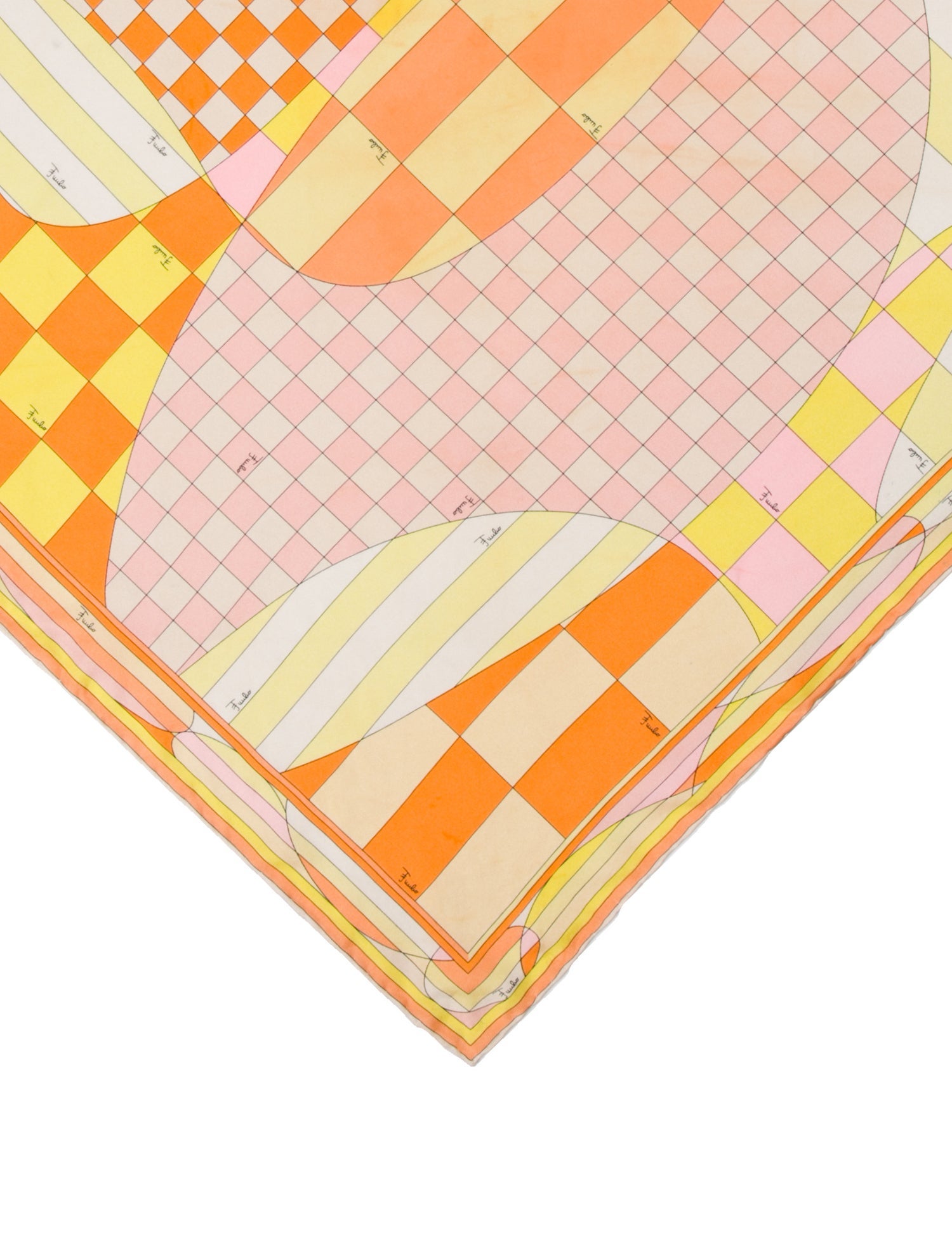 Emilio Pucci Silk Printed Scarf