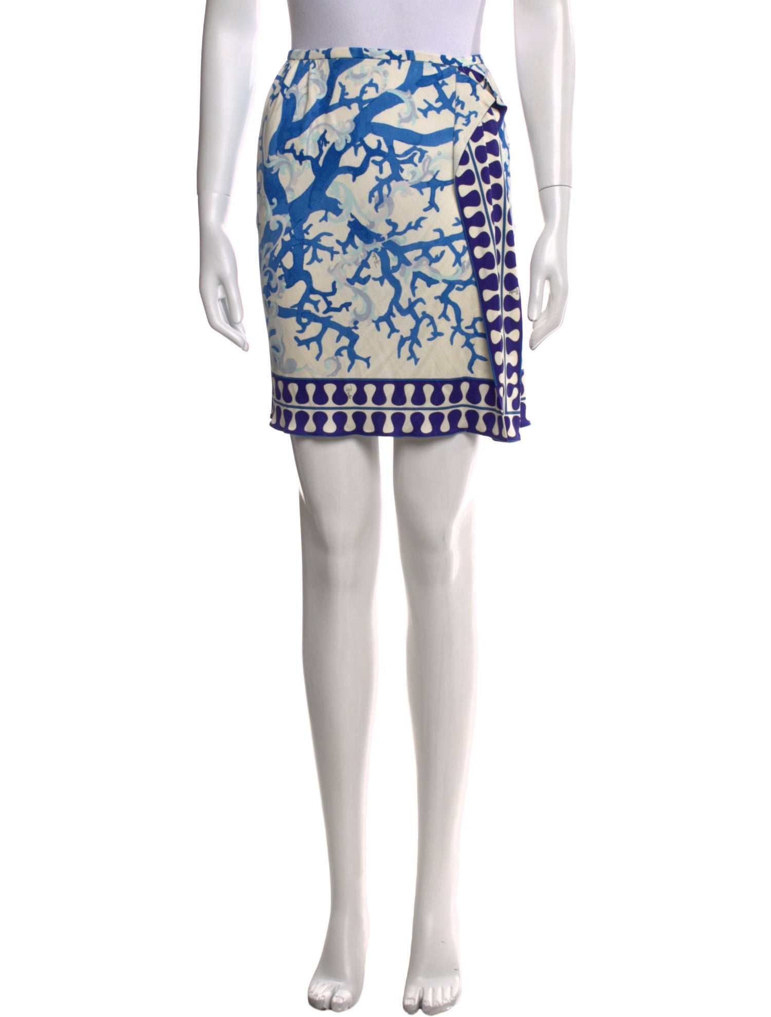 Emilio Pucci Silk Mini Skirt