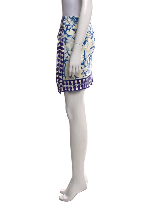 Emilio Pucci Silk Mini Skirt