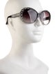 Emilio Pucci Oversize Gradient Sunglasses