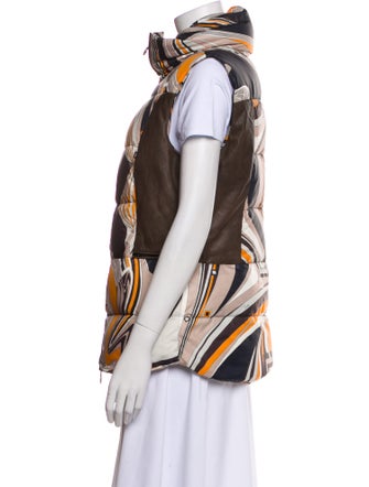 Emilio Pucci Nylon Printed Down Jacket