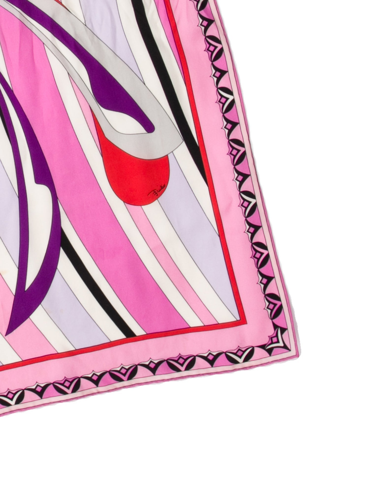 Emilio Pucci Silk Printed Scarf