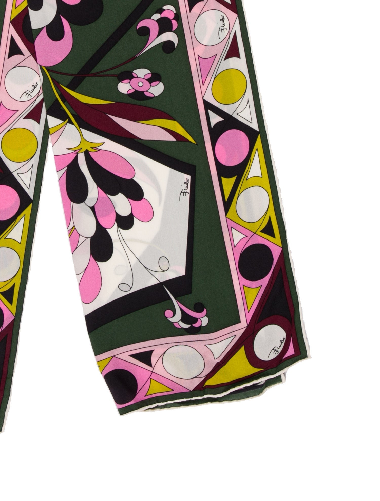 Emilio Pucci Silk Vintage Scarf