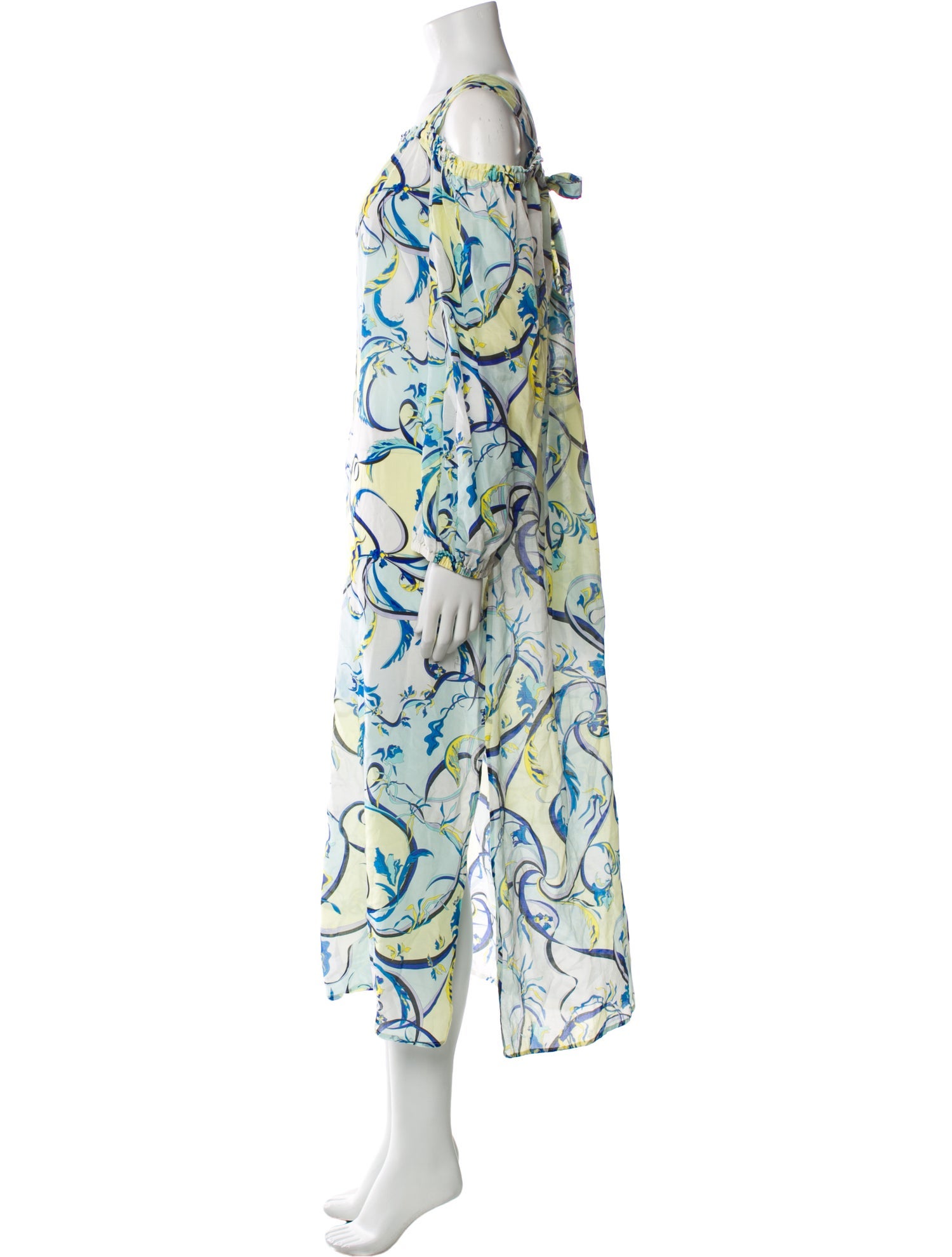 Emilio Pucci Printed Long Dress