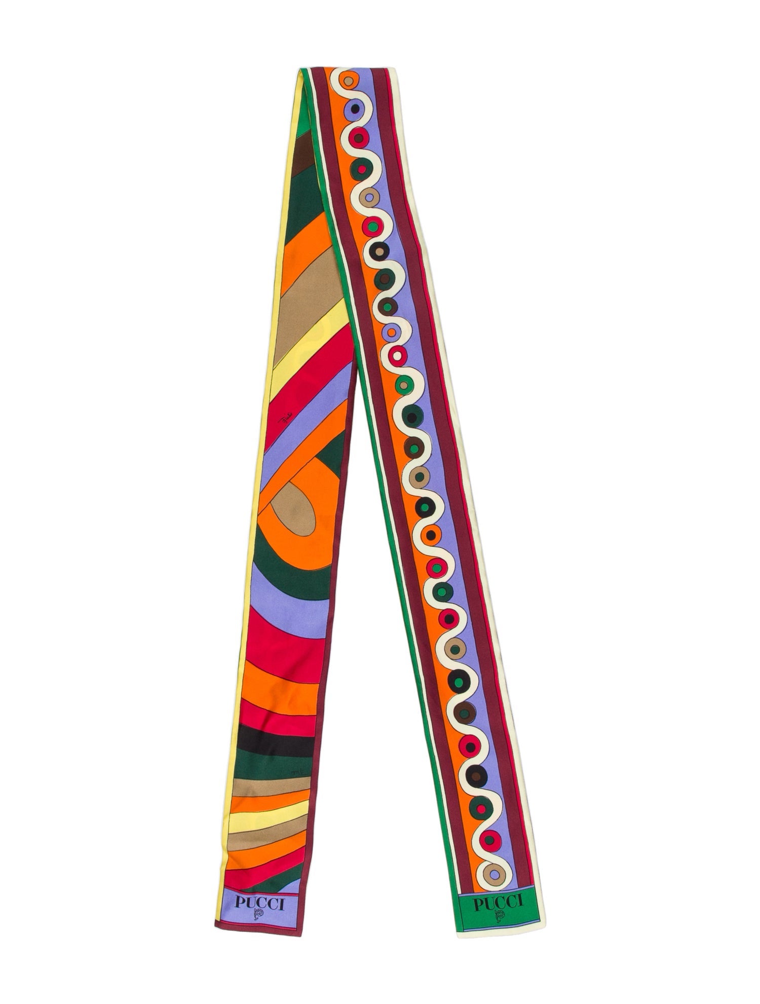 Emilio Pucci Escorial Wool Printed Bandeau