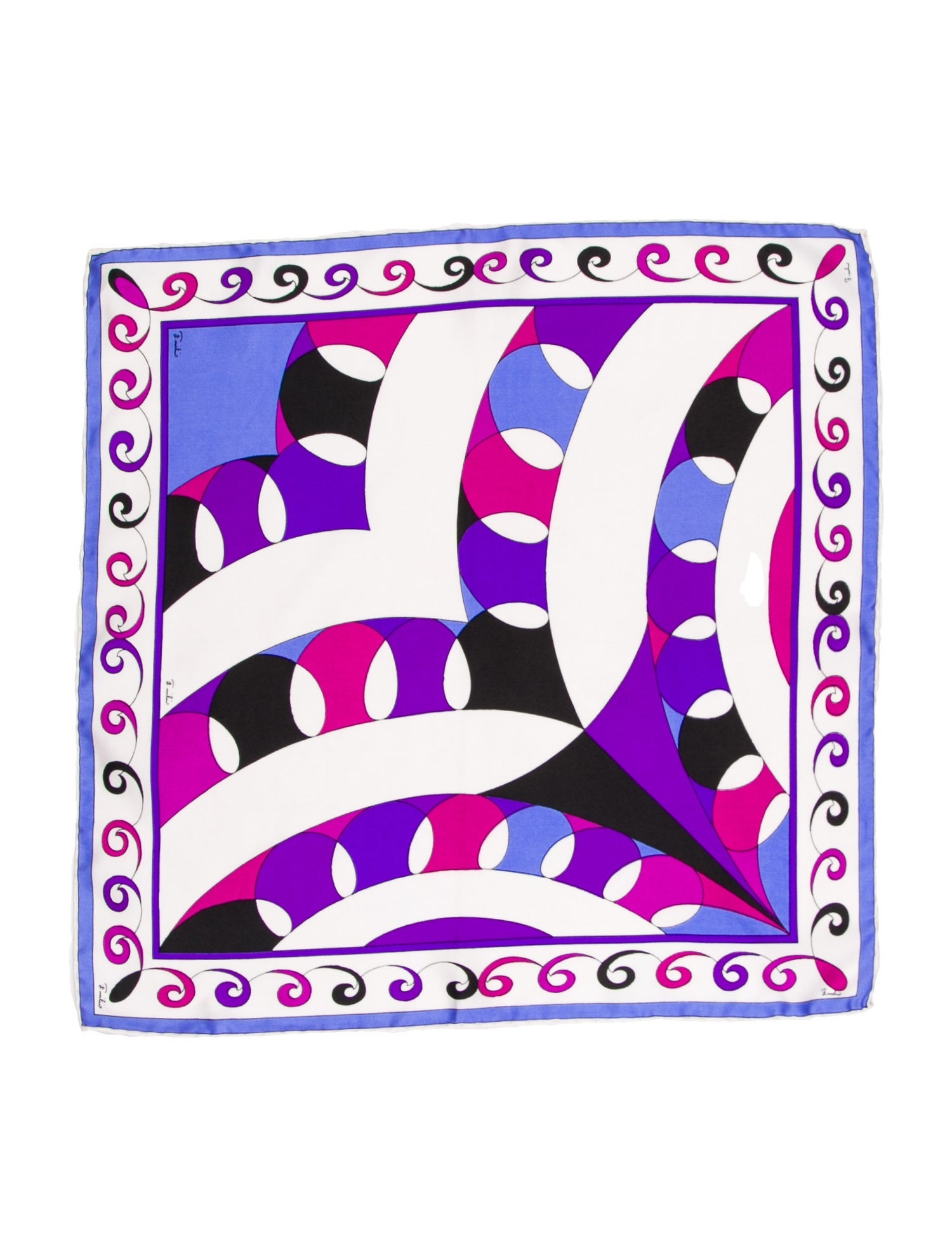 Emilio Pucci Silk Printed Scarf