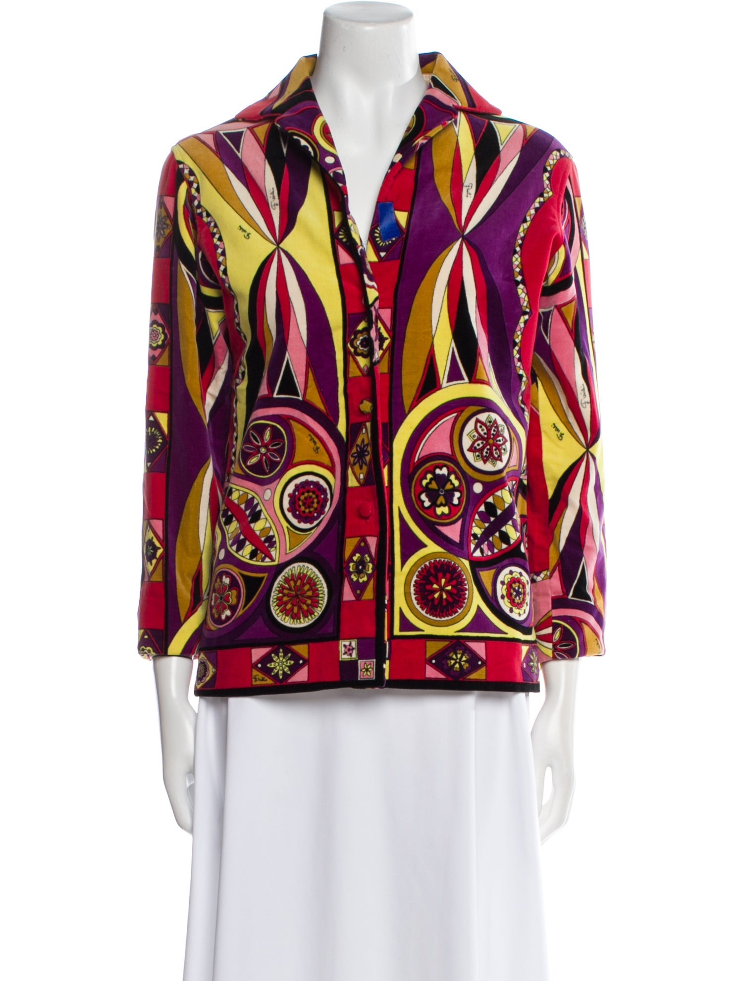Emilio Pucci Vintage Late 1960's - Early 1970's Blazer