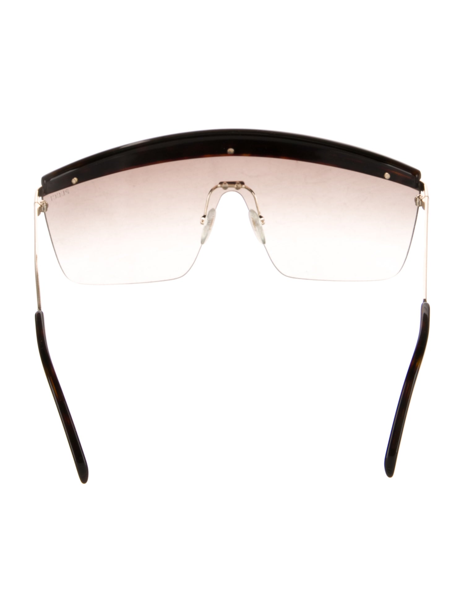 Emilio Pucci Shield Gradient Sunglasses