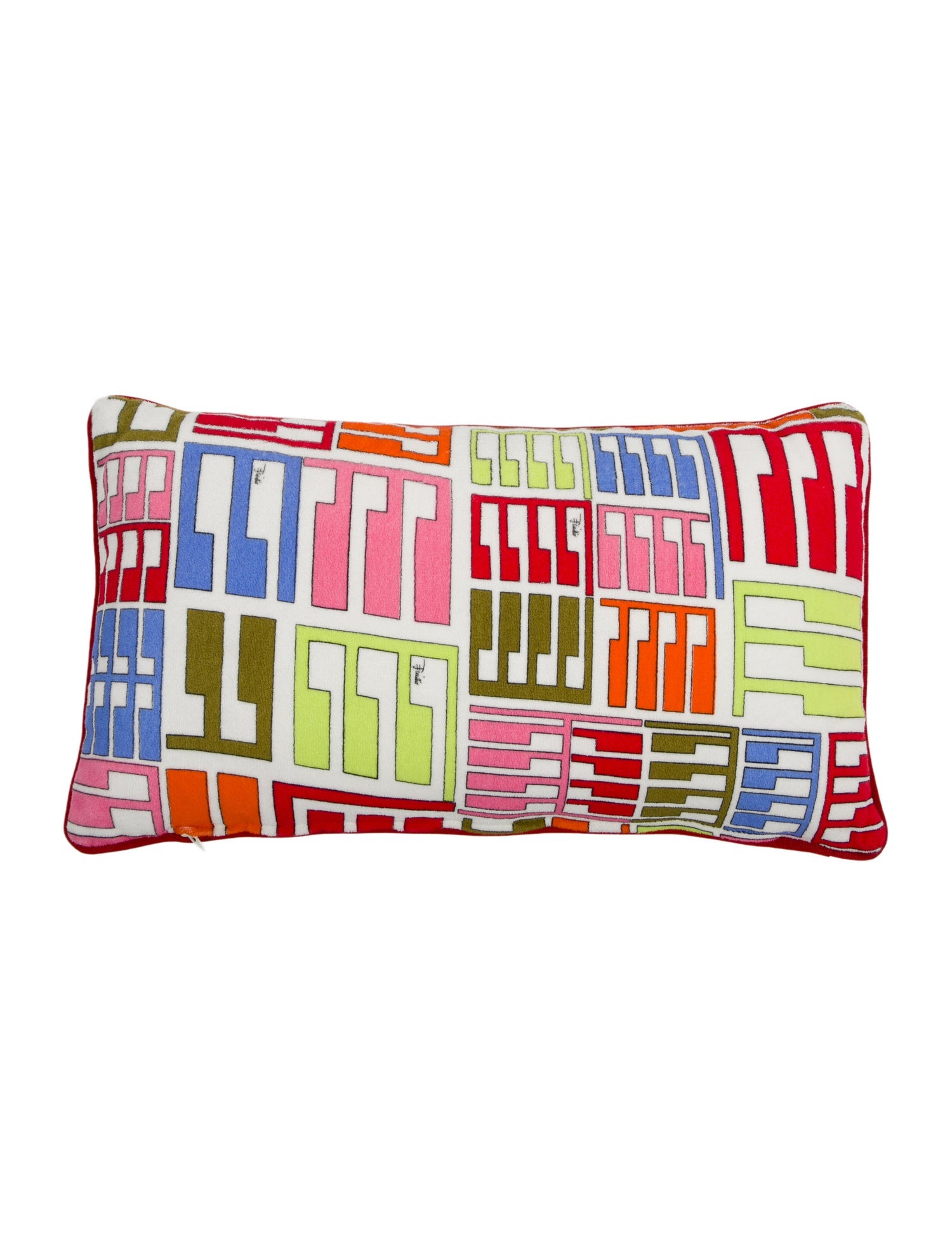 Emilio Pucci Terry Cloth Throw Pillow