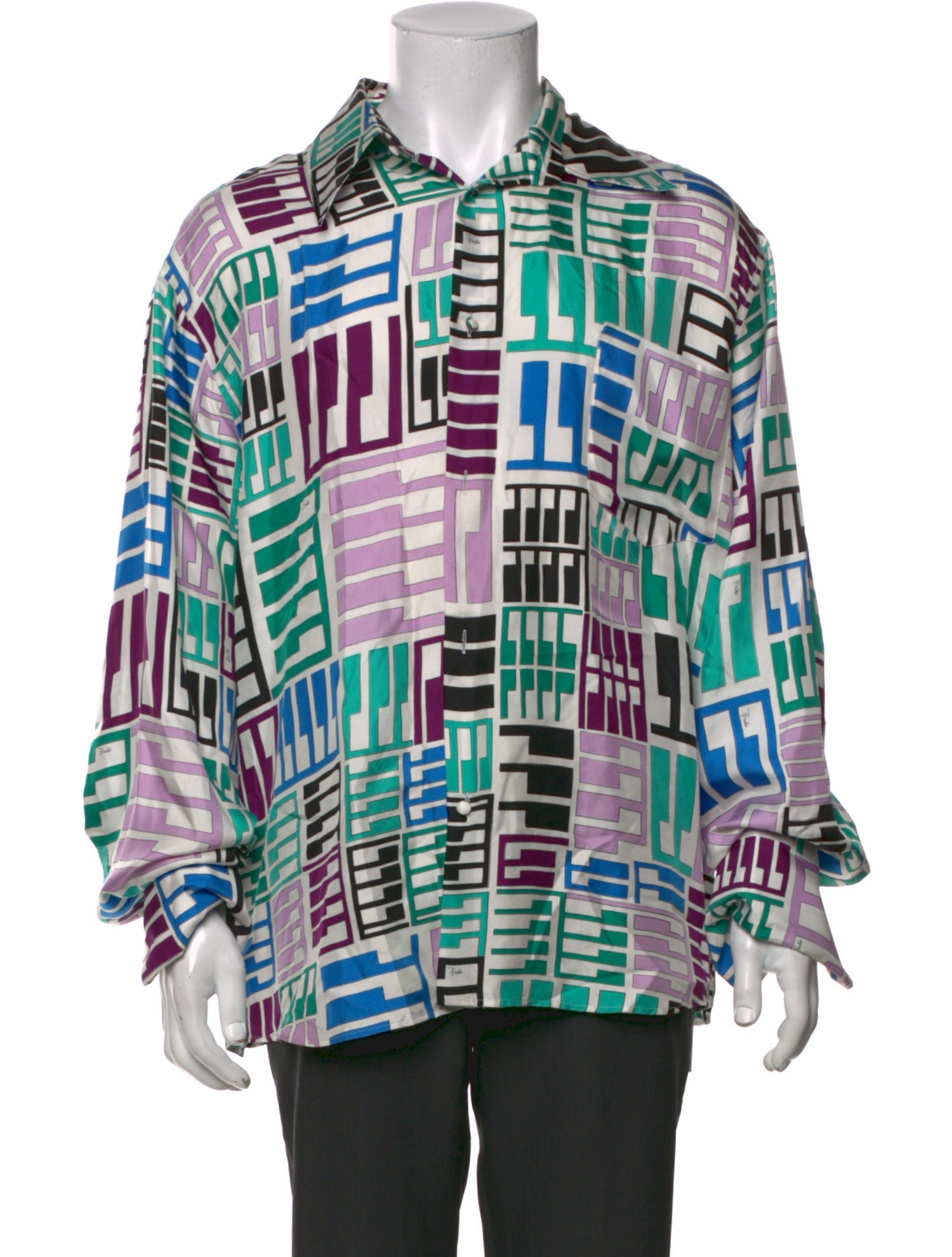 Emilio Pucci Silk Printed Shirt