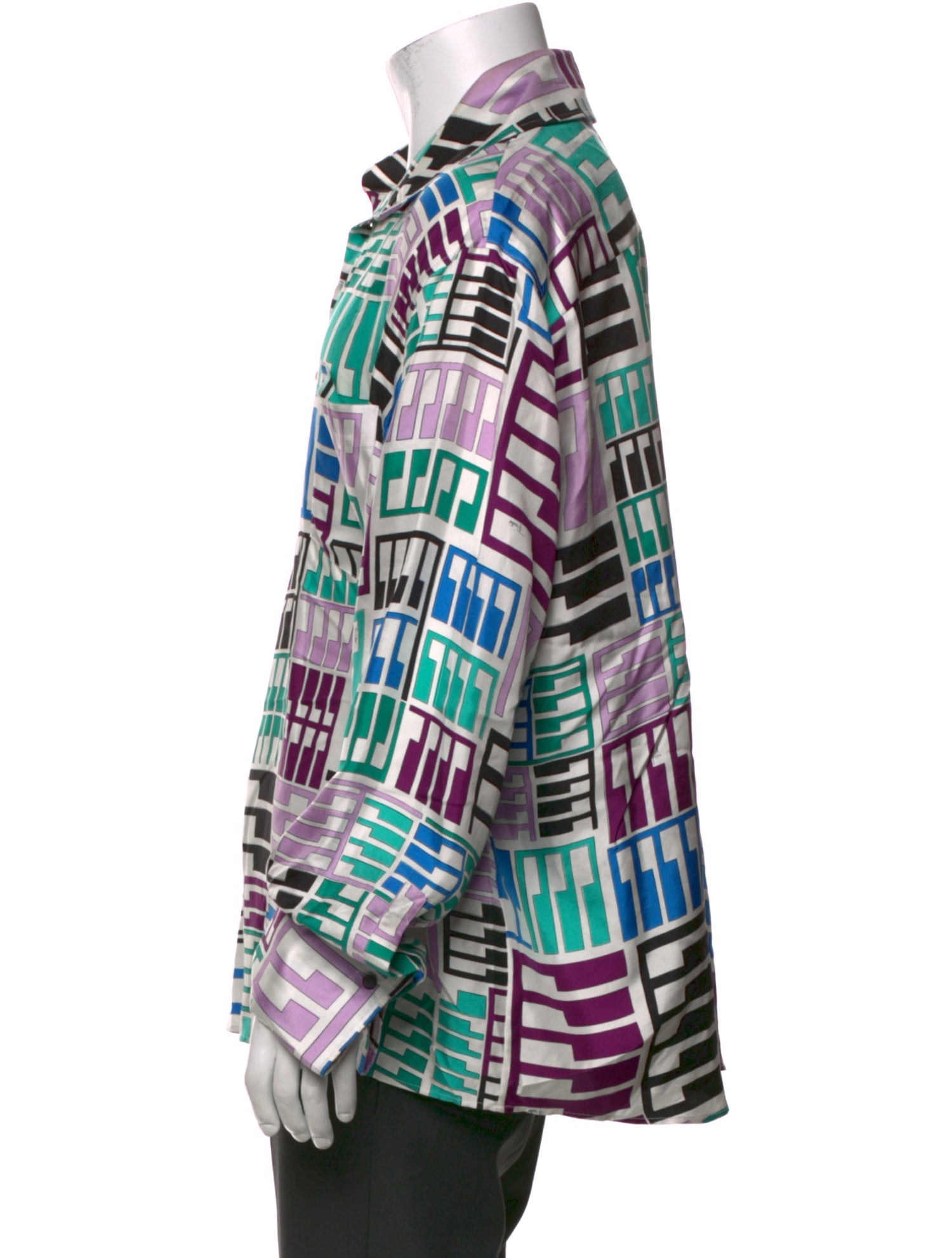 Emilio Pucci Silk Printed Shirt