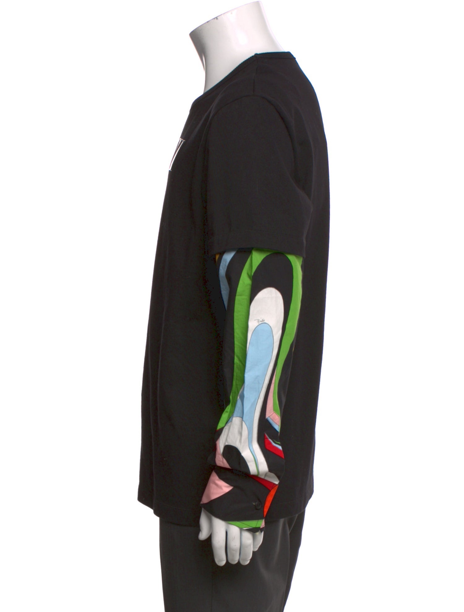 Emilio Pucci Graphic Print Crew Neck T-Shirt