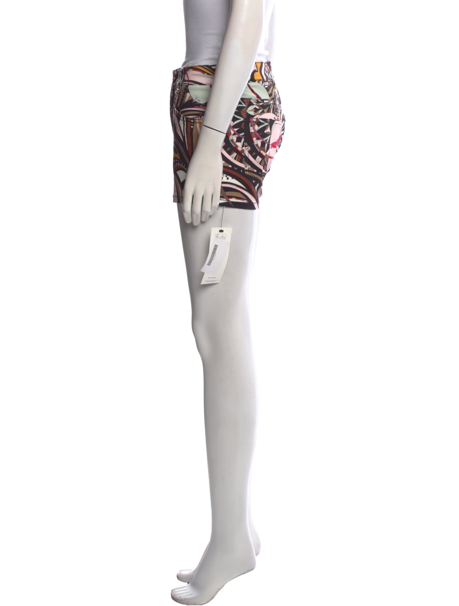 Emilio Pucci Printed Mini Shorts