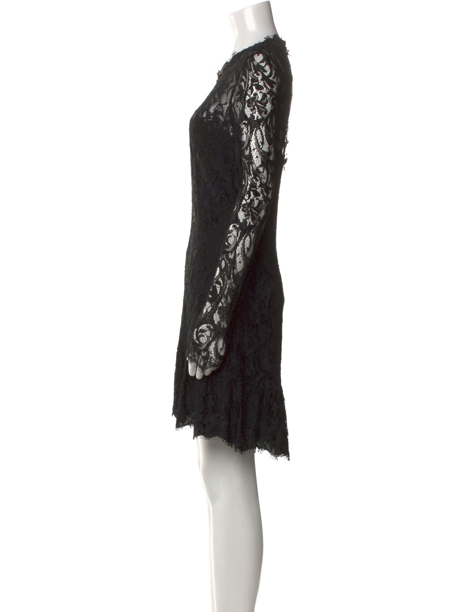 Emilio Pucci Lace Pattern Knee-Length Dress