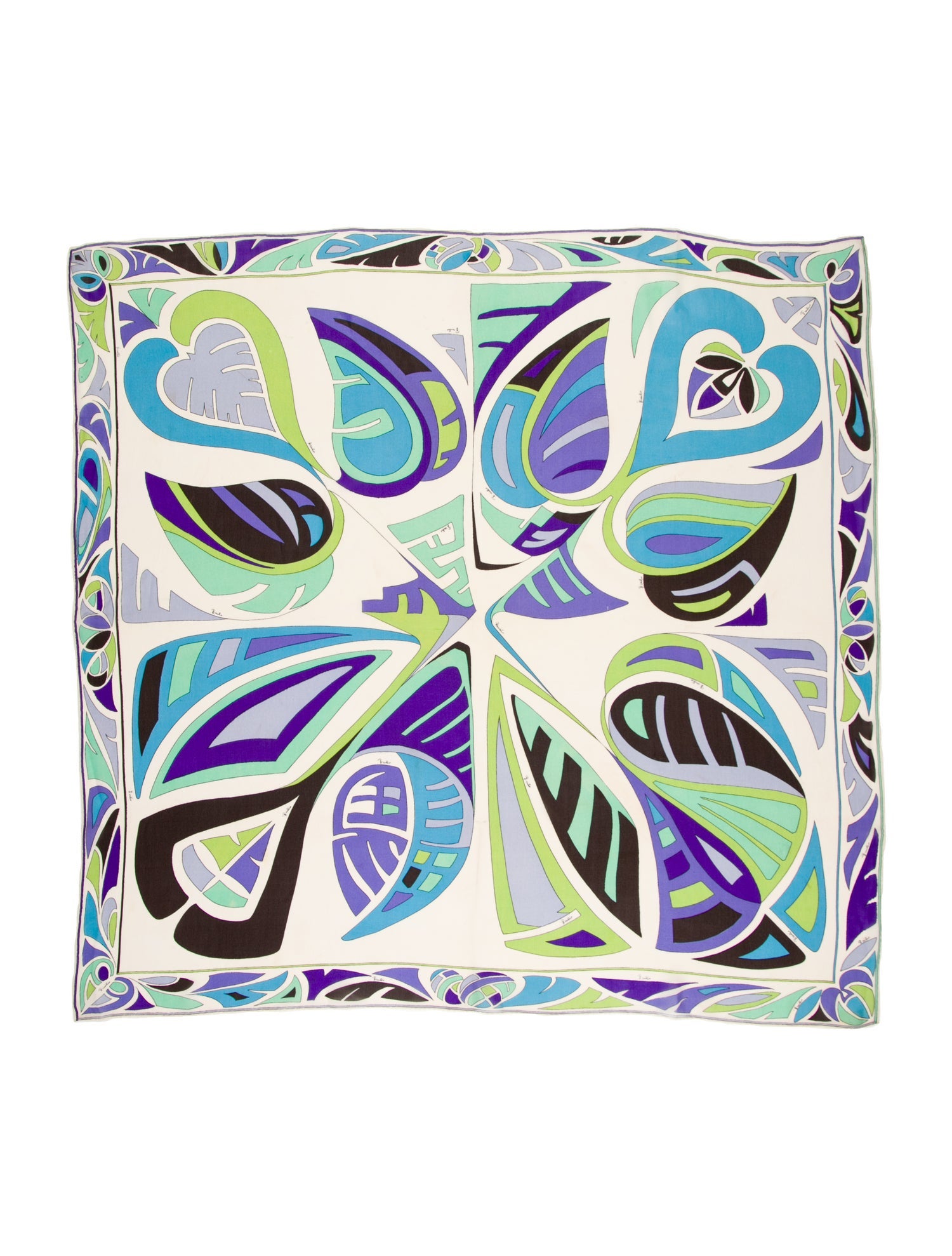 Emilio Pucci Silk Printed Scarf